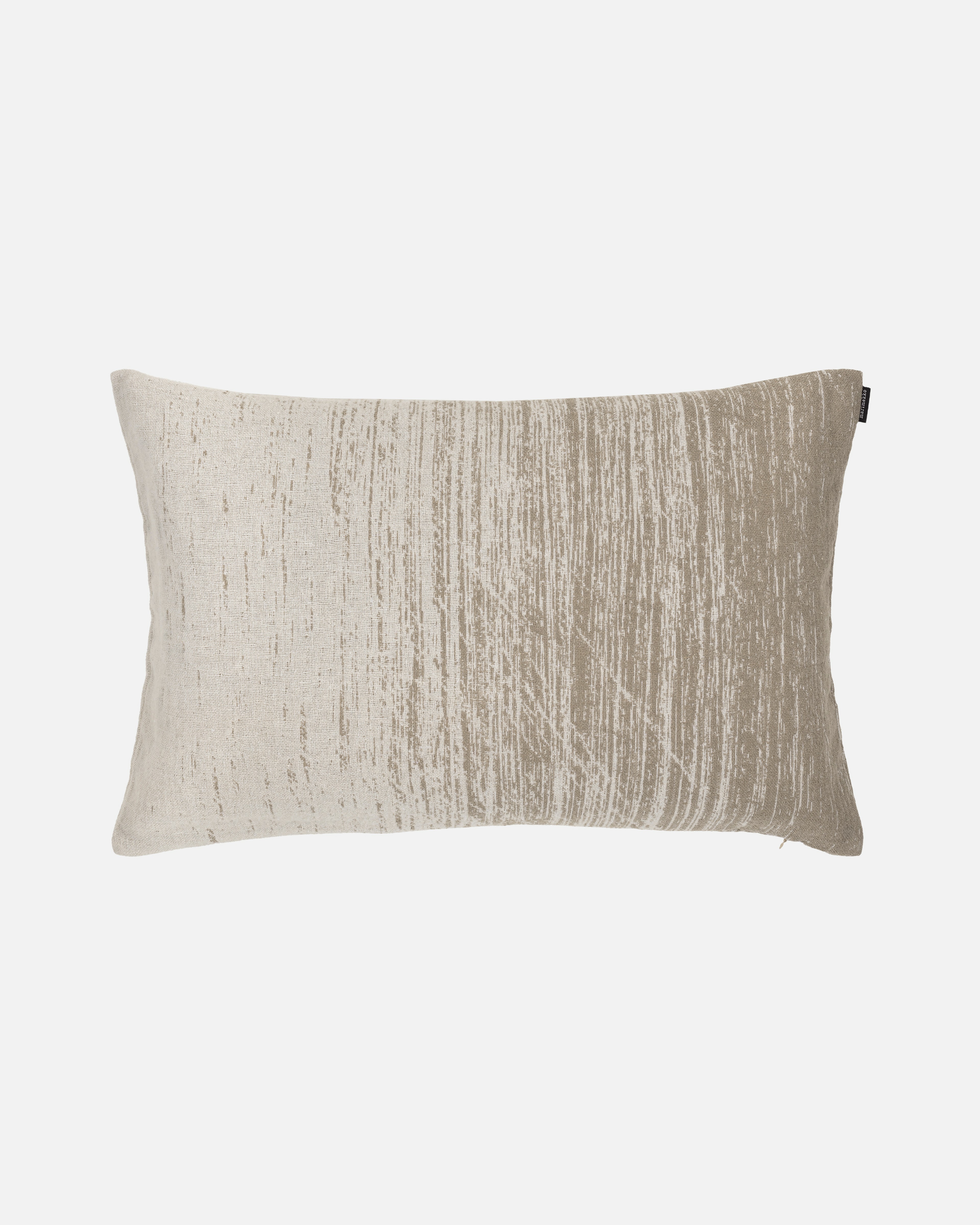 Kuiskaus, Cushion cover 40 x 60 cm, grey, off white,