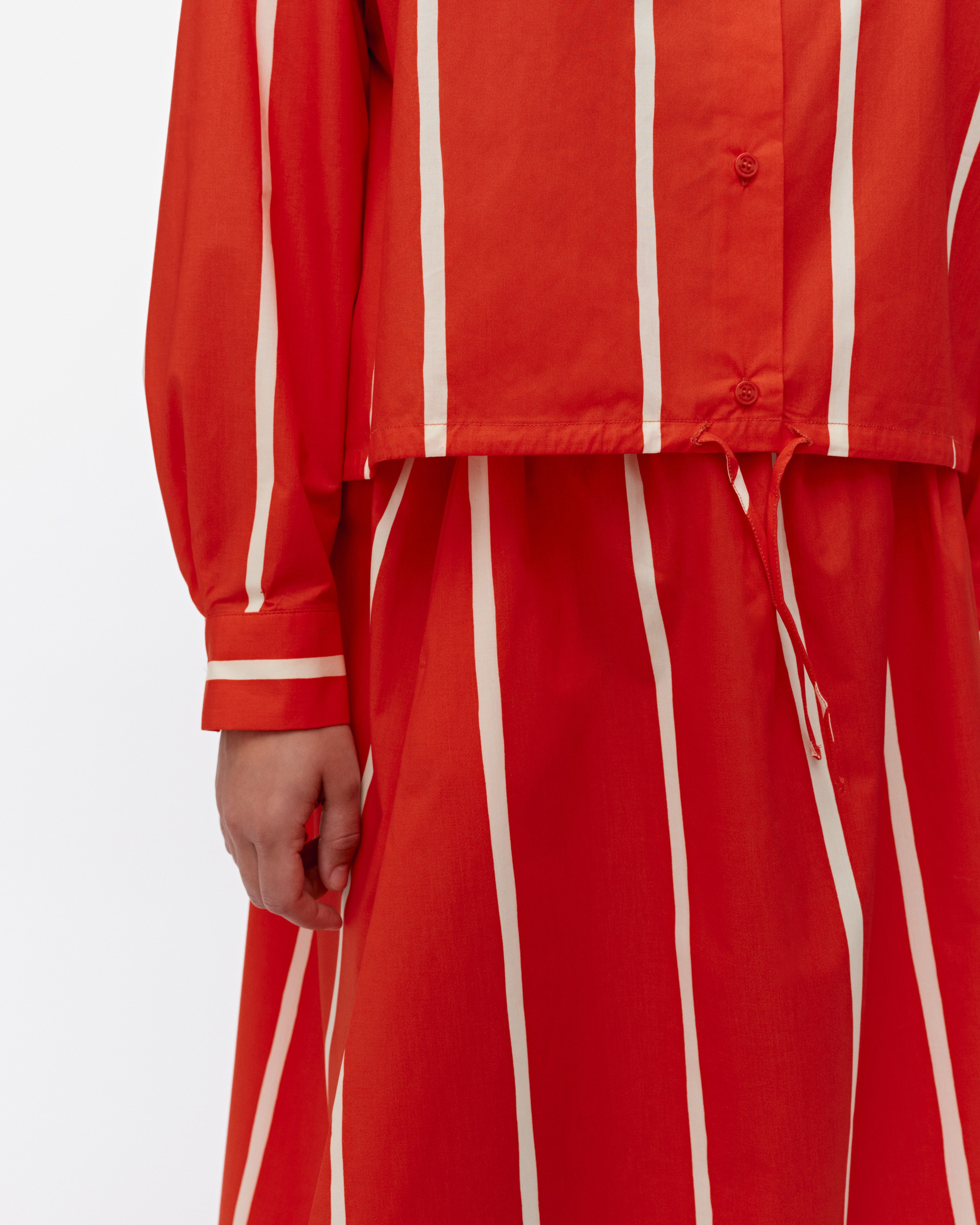 Buklee Puhveli, Hame, kirkkaanpun., vaal.keltainen,