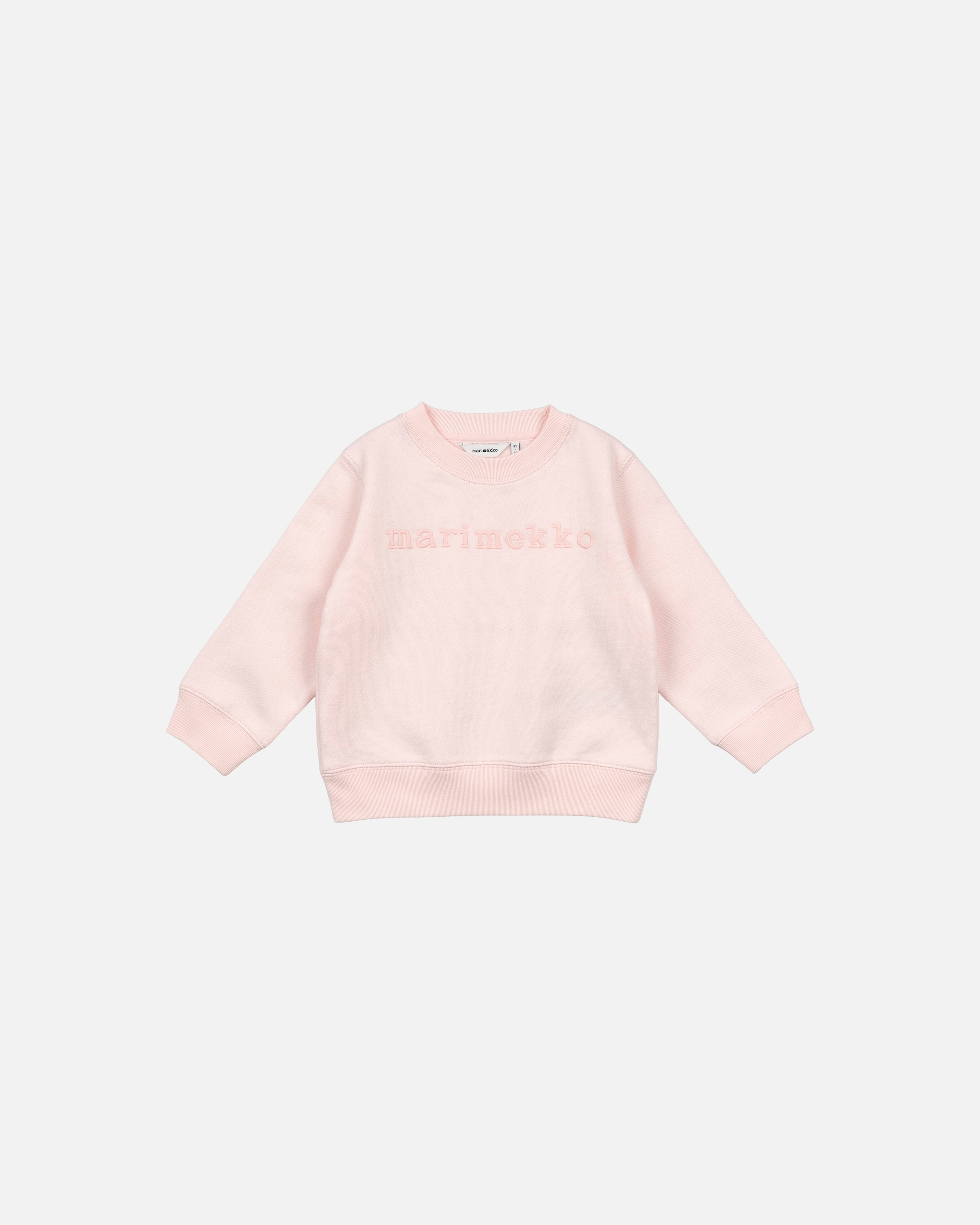 Kukoistus Logo Placement Ii, Kids´ sweatshirt 92/98-128/134, light pink, pink,