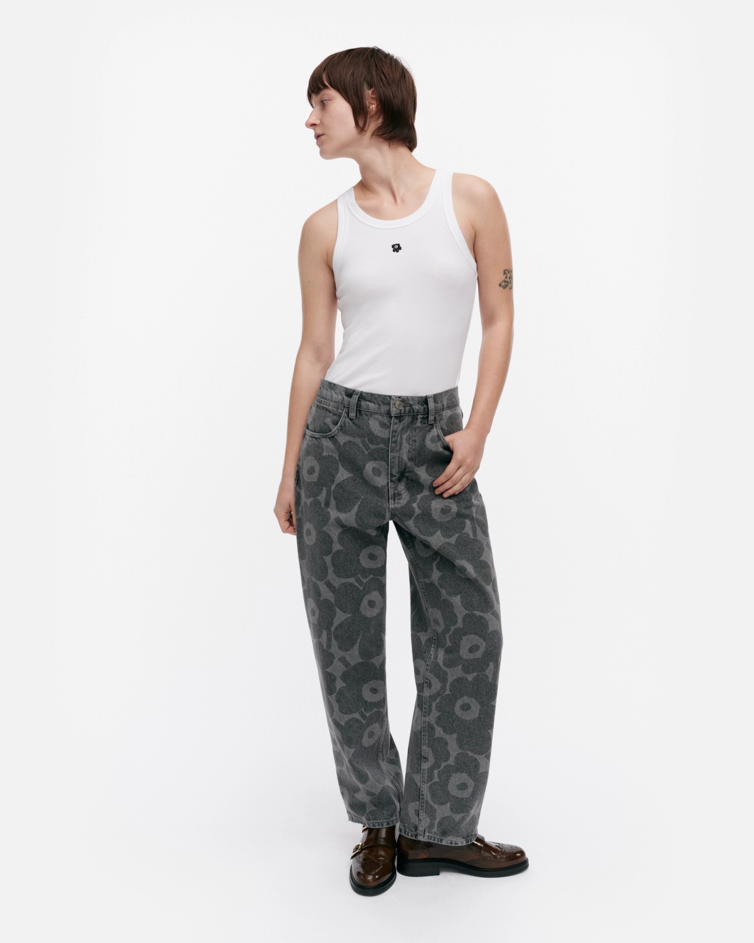 Maridenim Barrel Unikko L, Jeans (long), light grey,