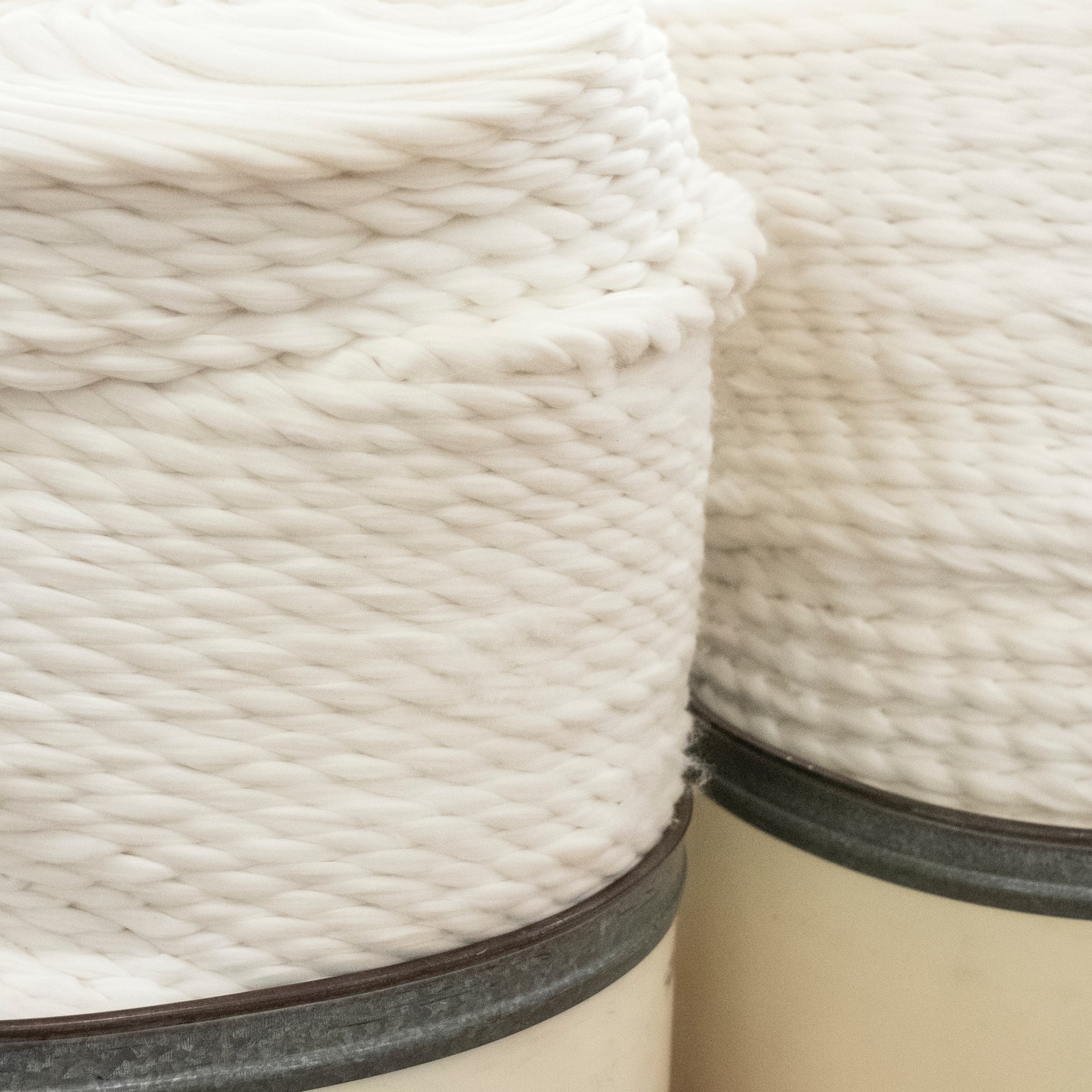 White yarn