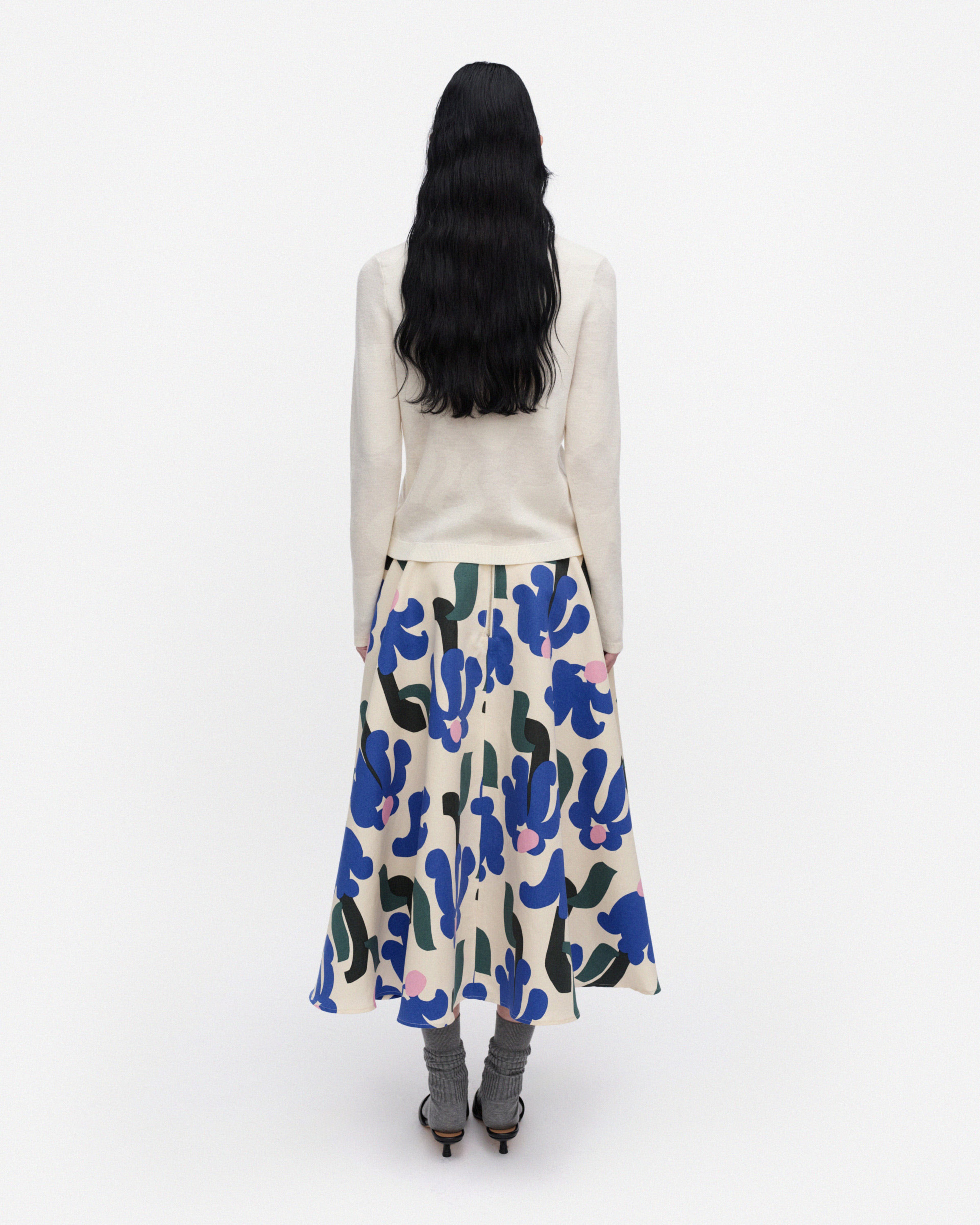 Virittää Kukkahattu Skirt
