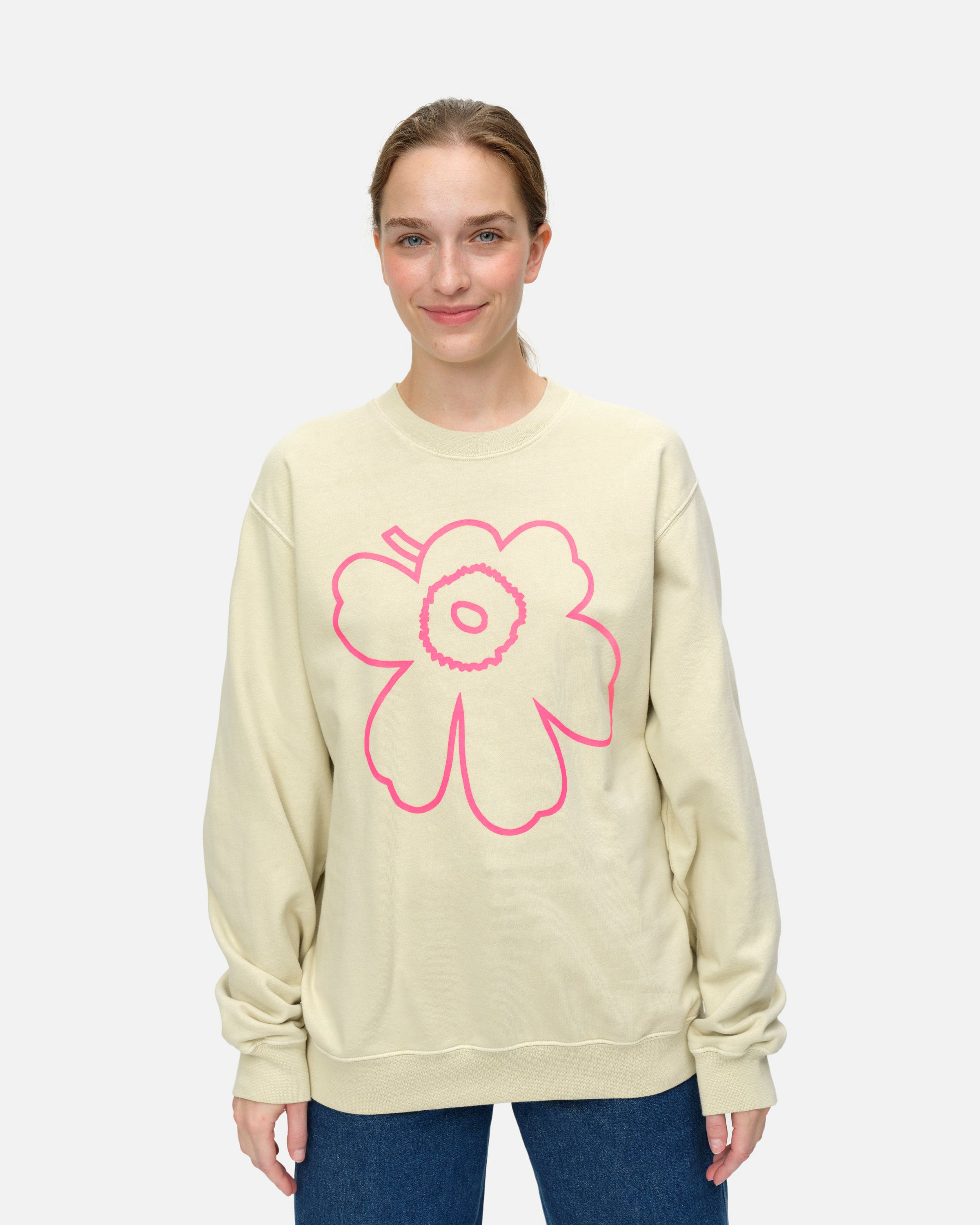 Kioski Loisto Piirto Unikko Placement Sweatshirt | Marimekko