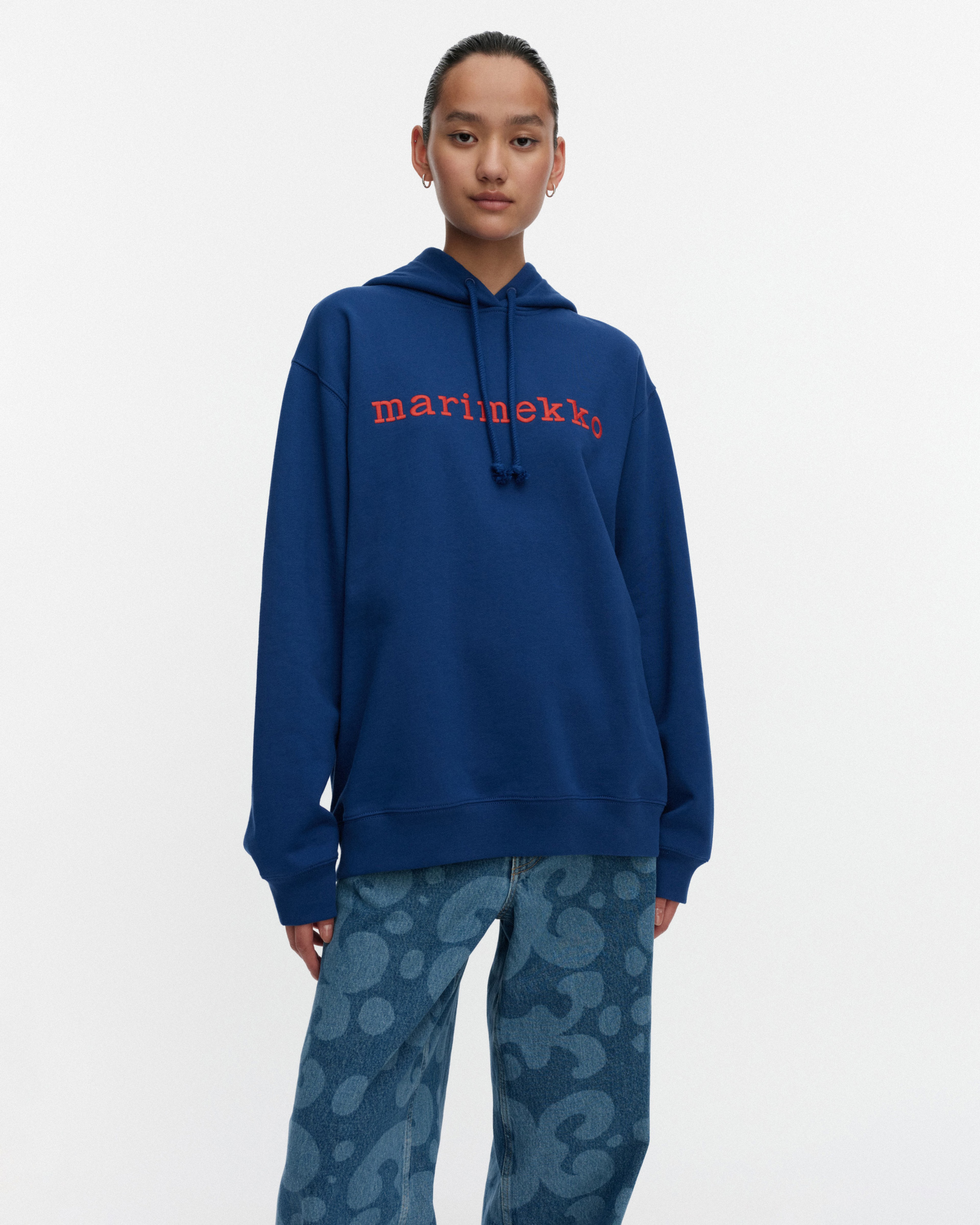 Termi Logo Placement, Sweat à capuche Kioski, bleu marine, rouge,