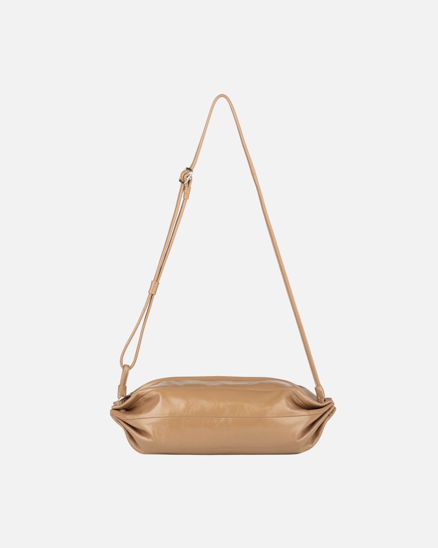 Karla Patent, Shoulder bag, brown,