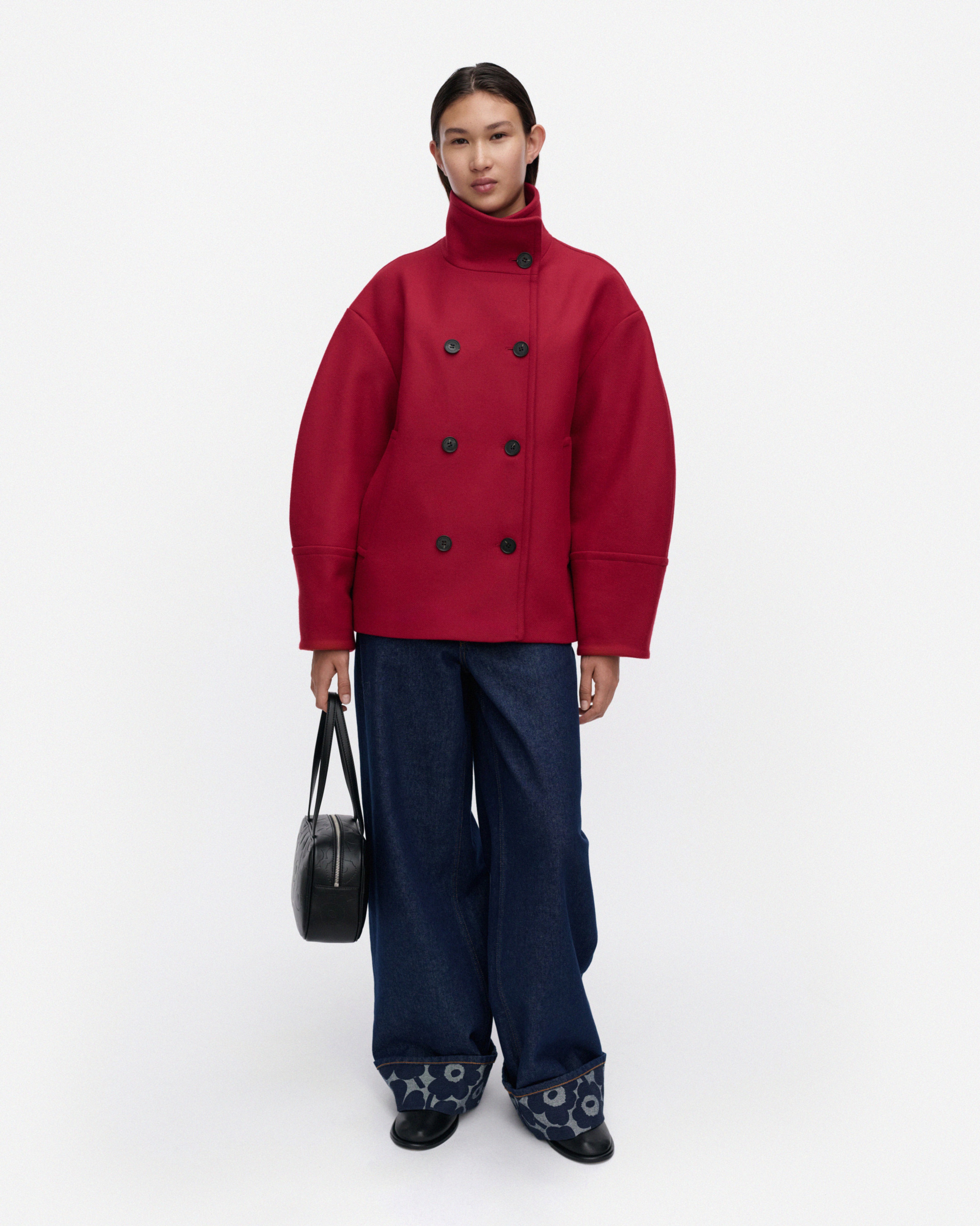 Tyyski, Coat, red,