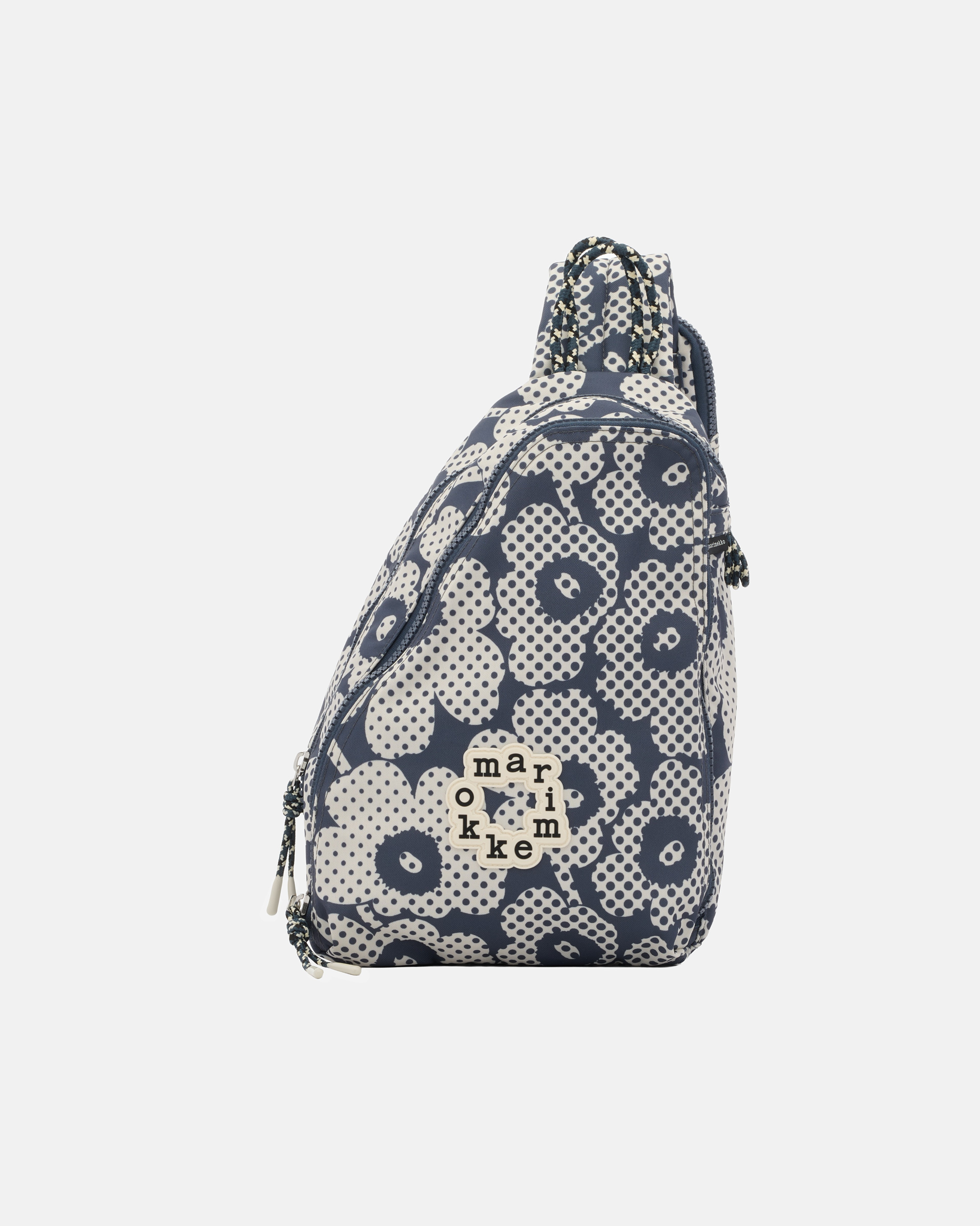 Pirteä Unikko, Kioski Backbag, dark grey, off white,