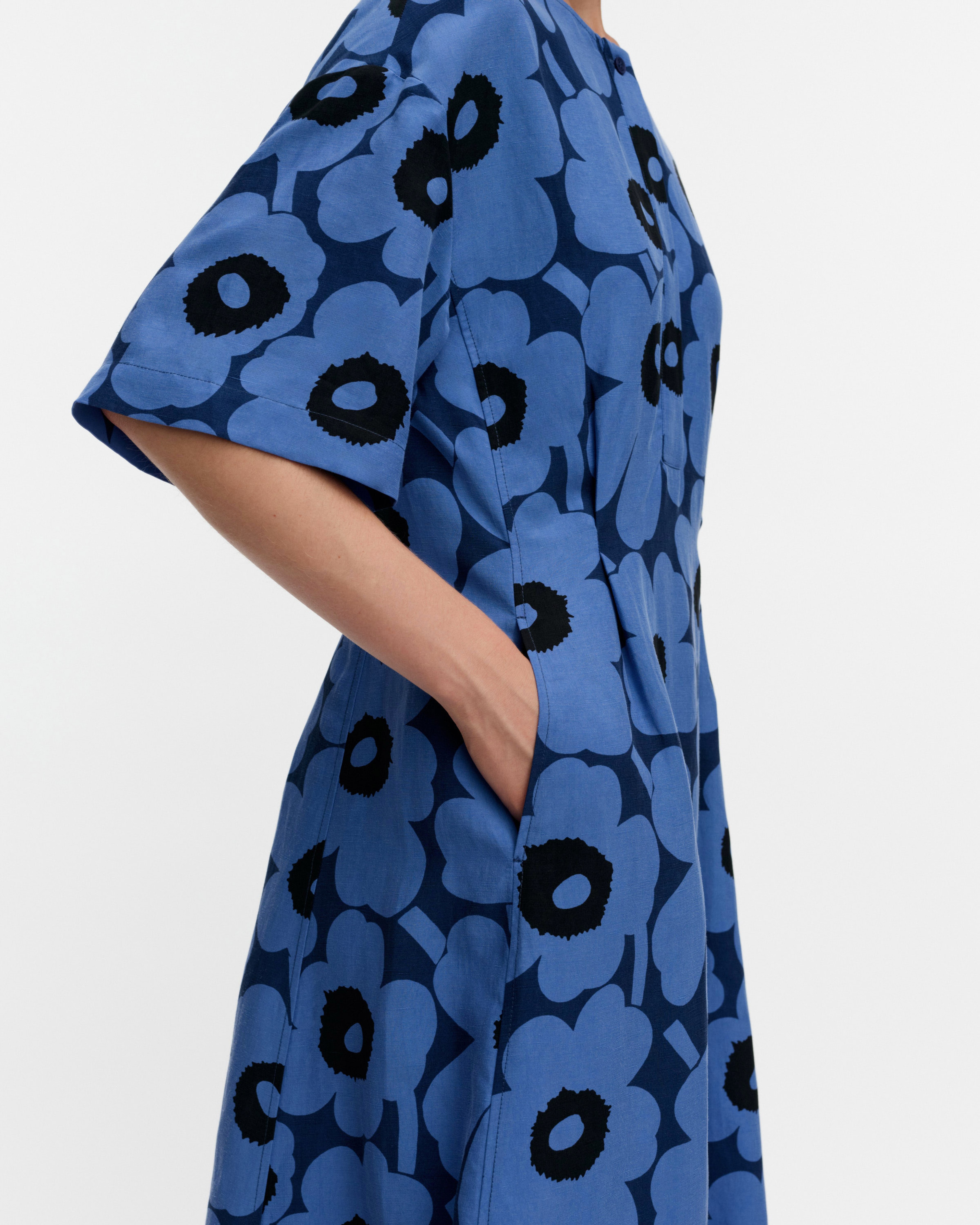 Vuosi Unikko, Dress, blue, blue, black,