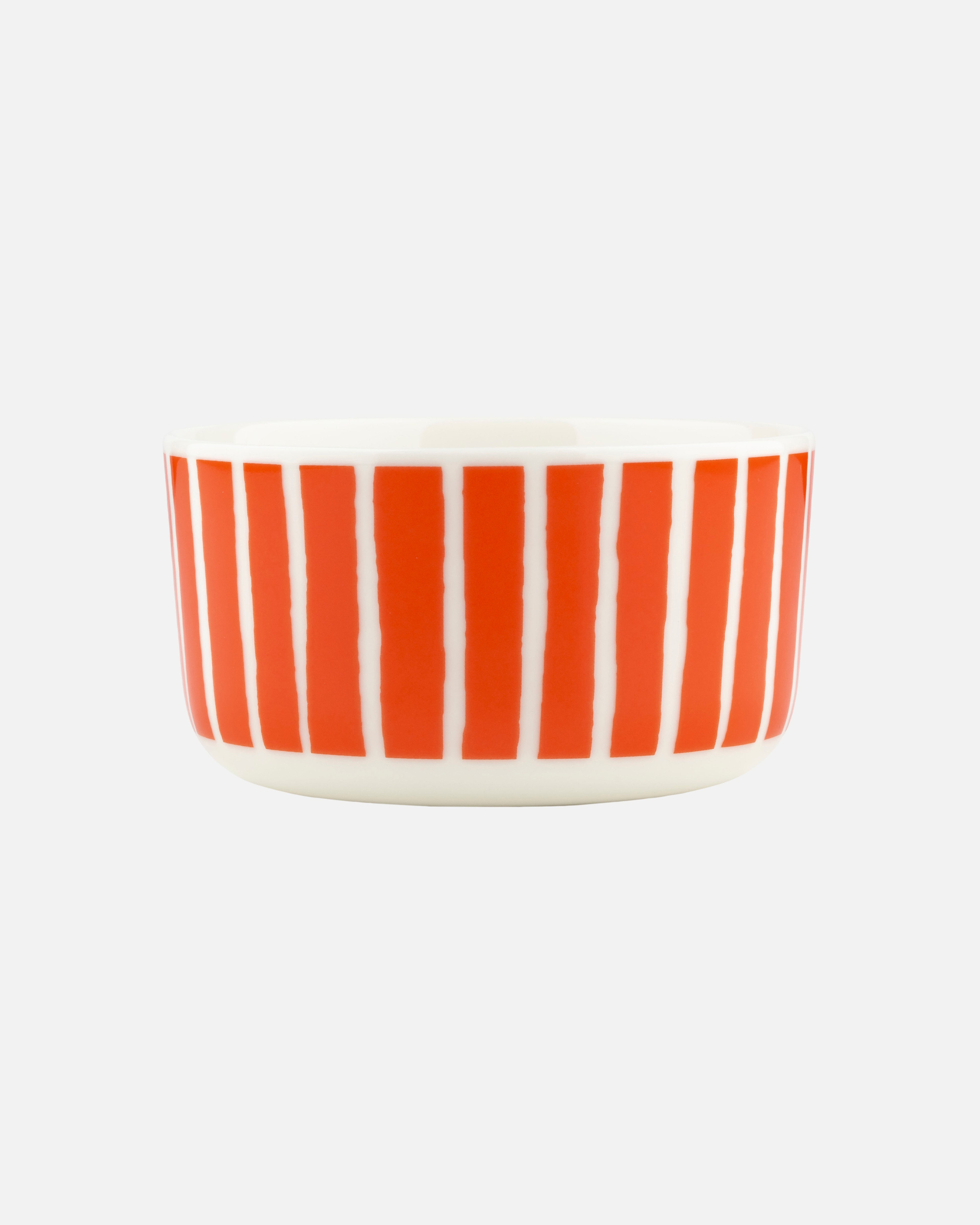 Oiva / Piccolo, Bowl, white, orange,