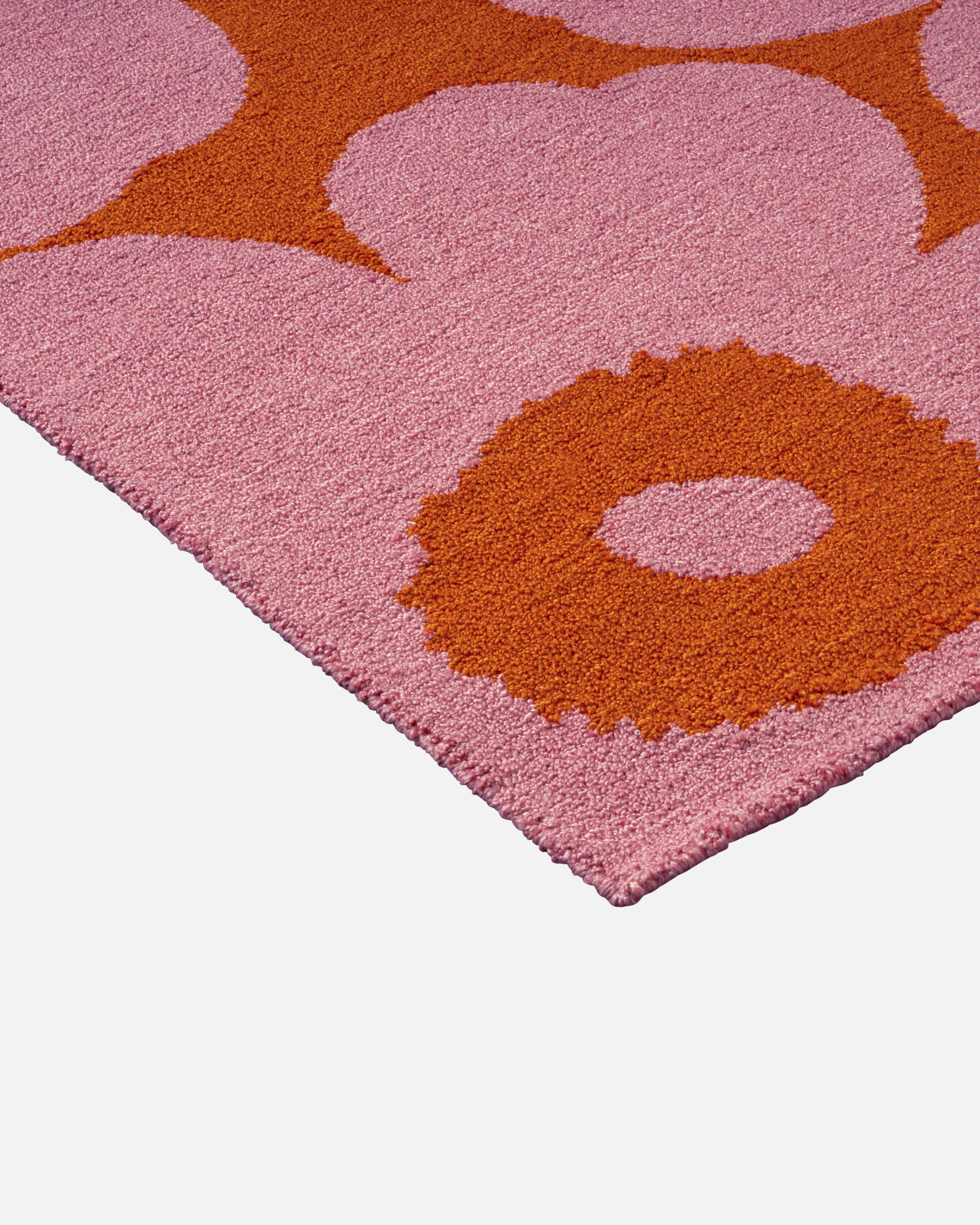 Unikko Outdoor, Rug 140 x 200 cm, orange, pink,