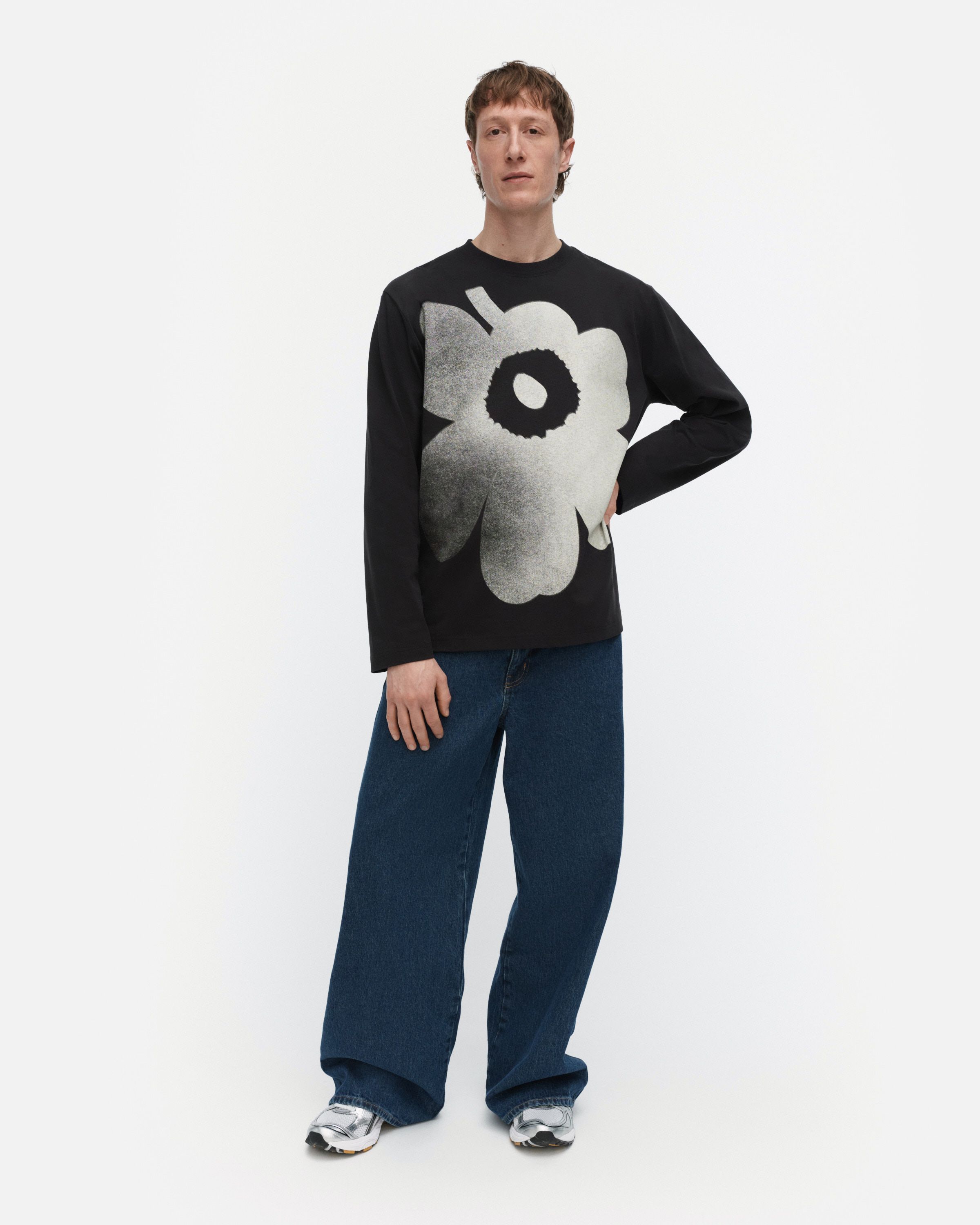 Biitti Unikko Placement Kioski jersey shirt | Marimekko