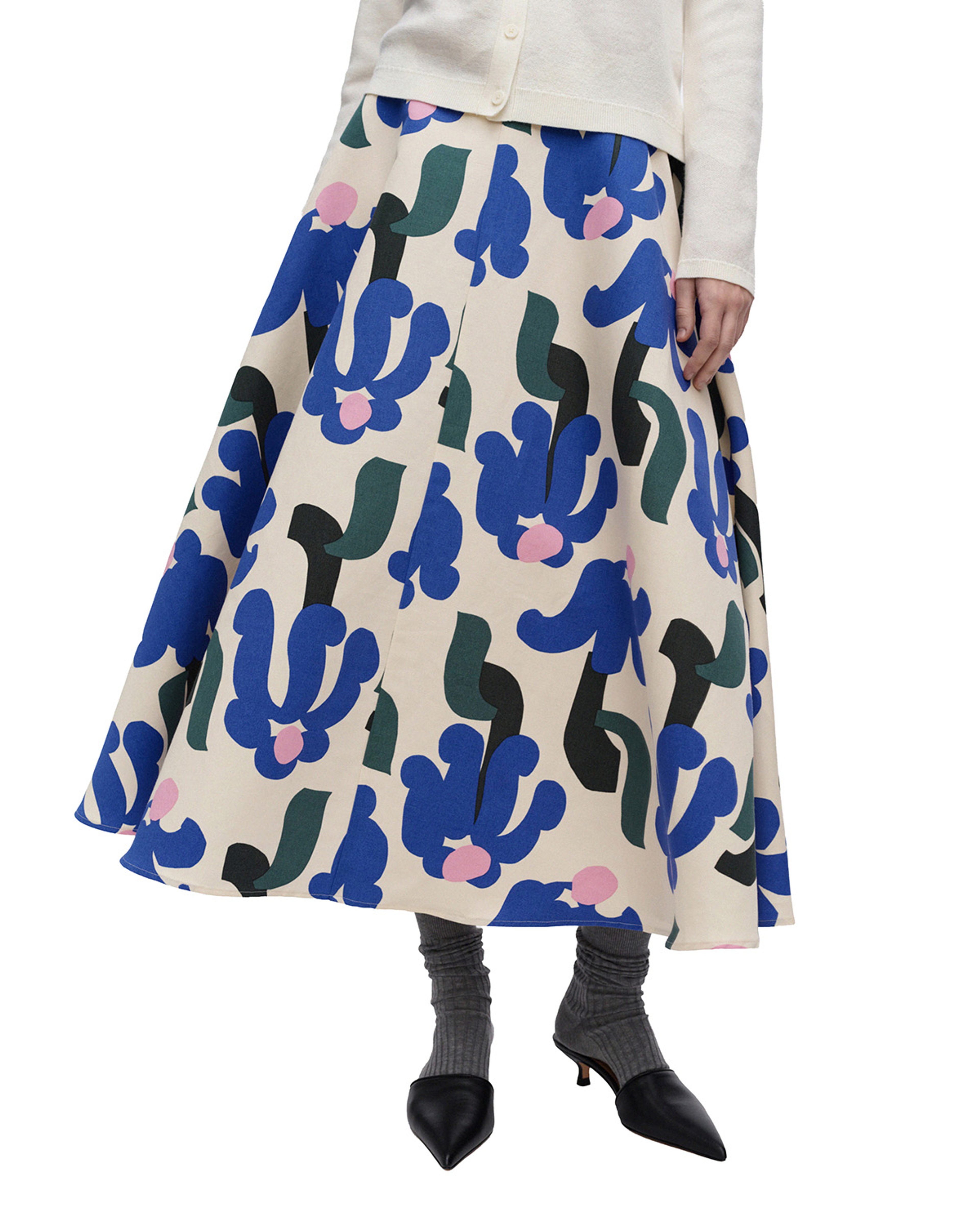 Virittää Kukkahattu Skirt