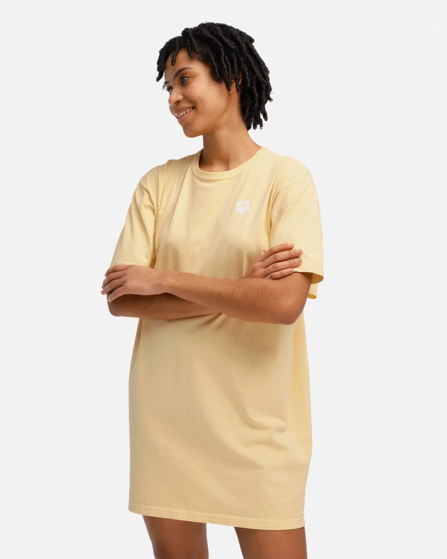 Estrid Unikko Placement Jersey dress