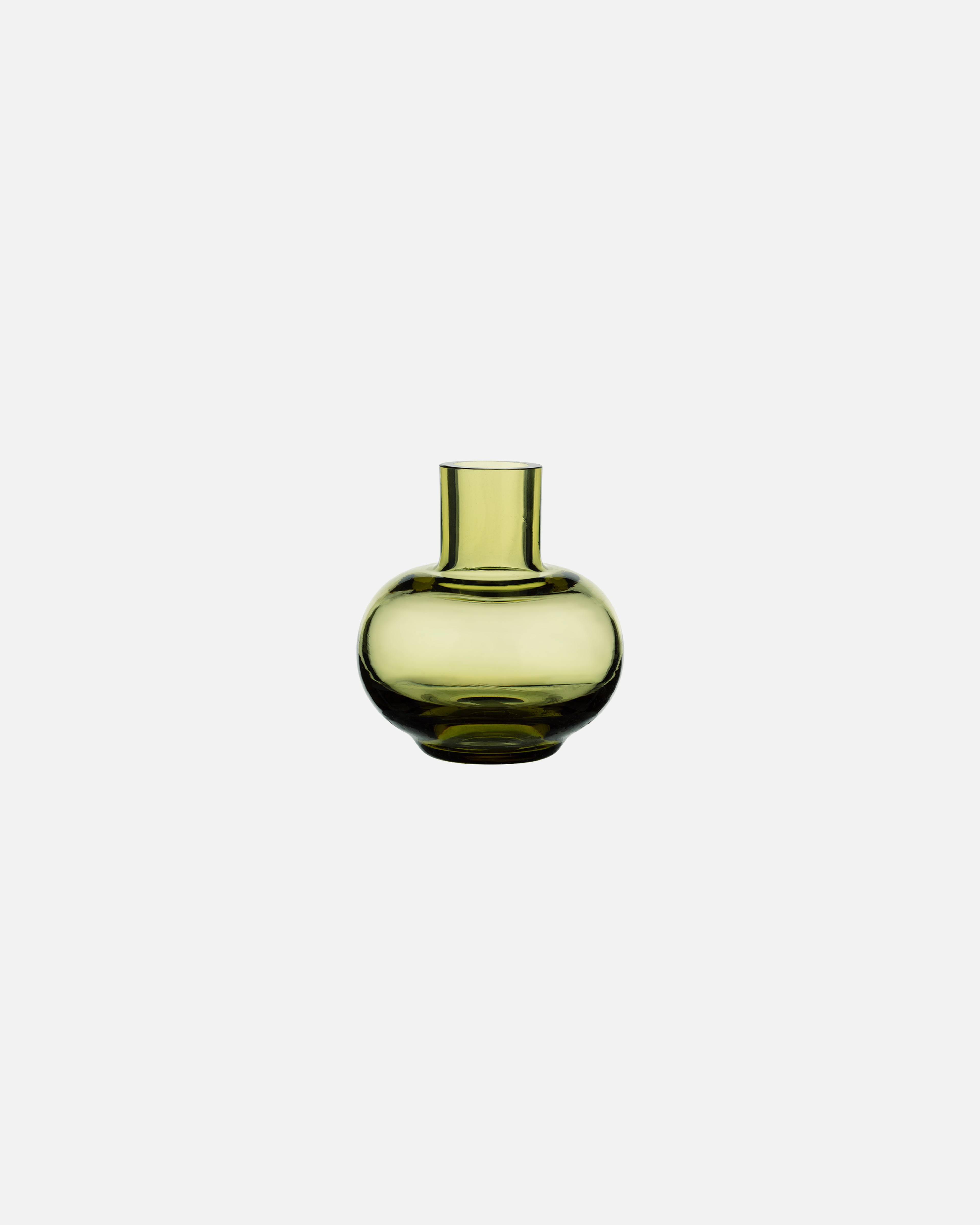 Mini, Vase, green umbra,