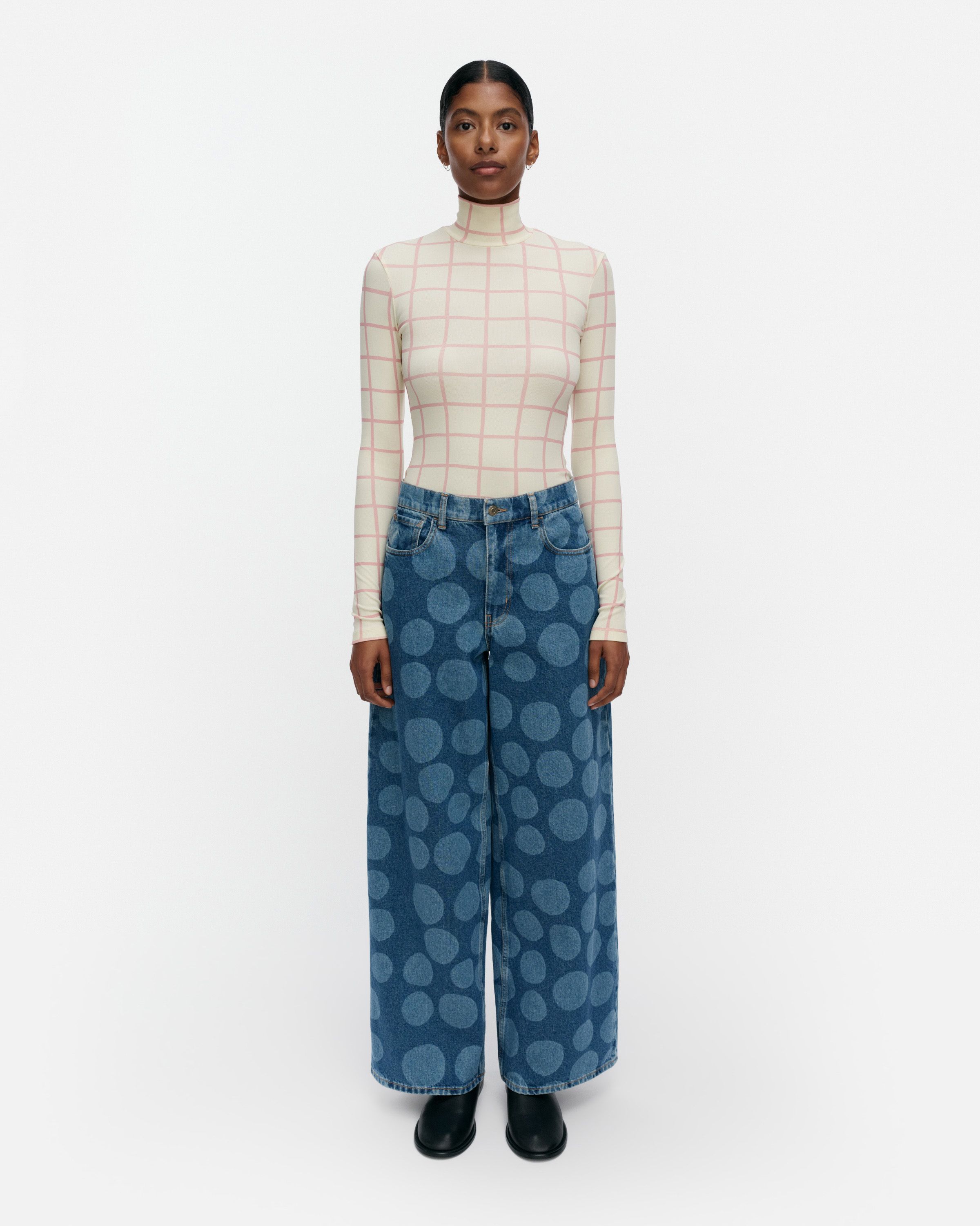 Puisto Unikko Top rose, dark rose | Marimekko