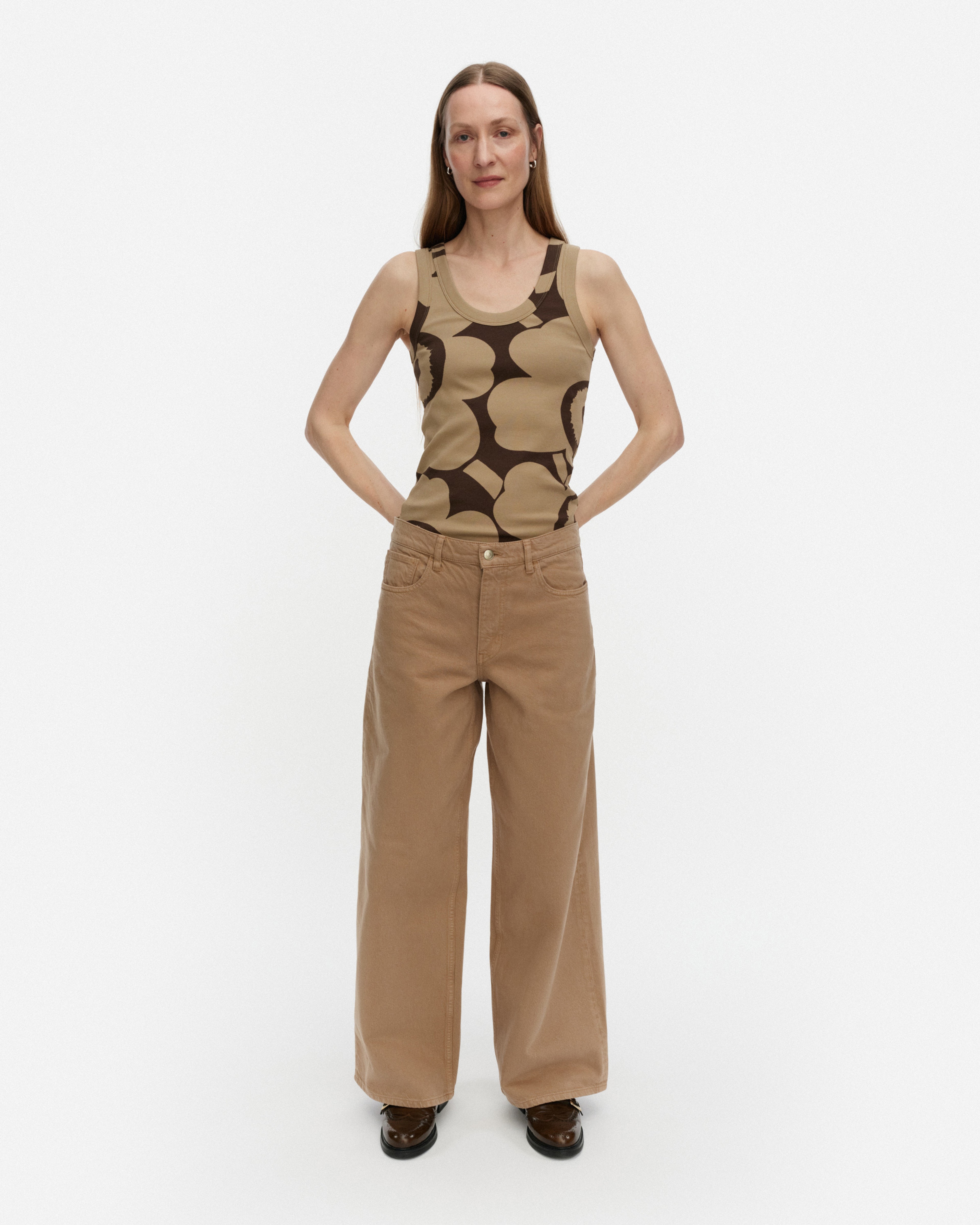 Maridenim Loose, Jeans, brown,