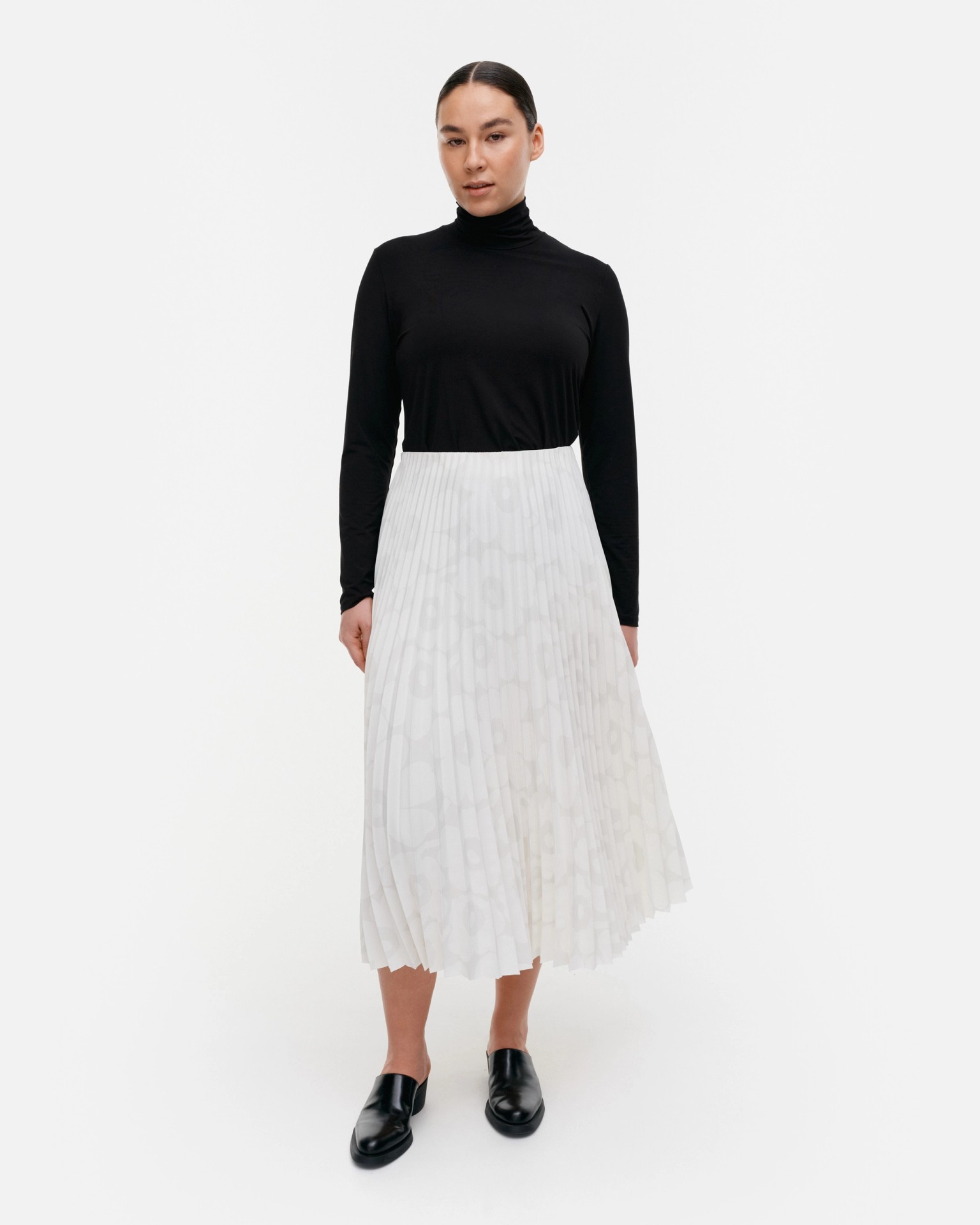 Myy Unikko, Skirt, off-white, light grey,