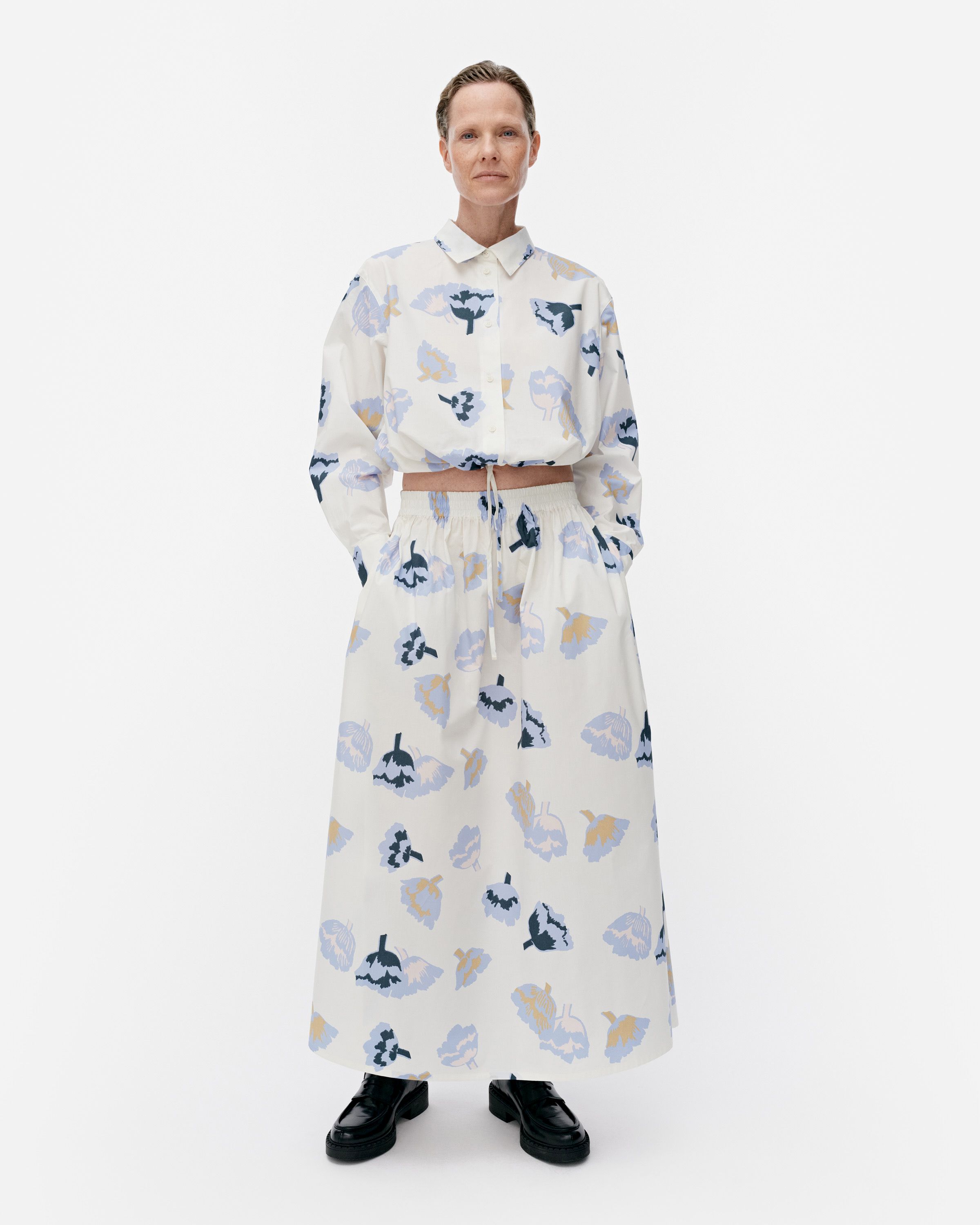 【marimekko】Buklee Suitsuke コットン スカート Buklee Suitsuke Skirt | Marimekko