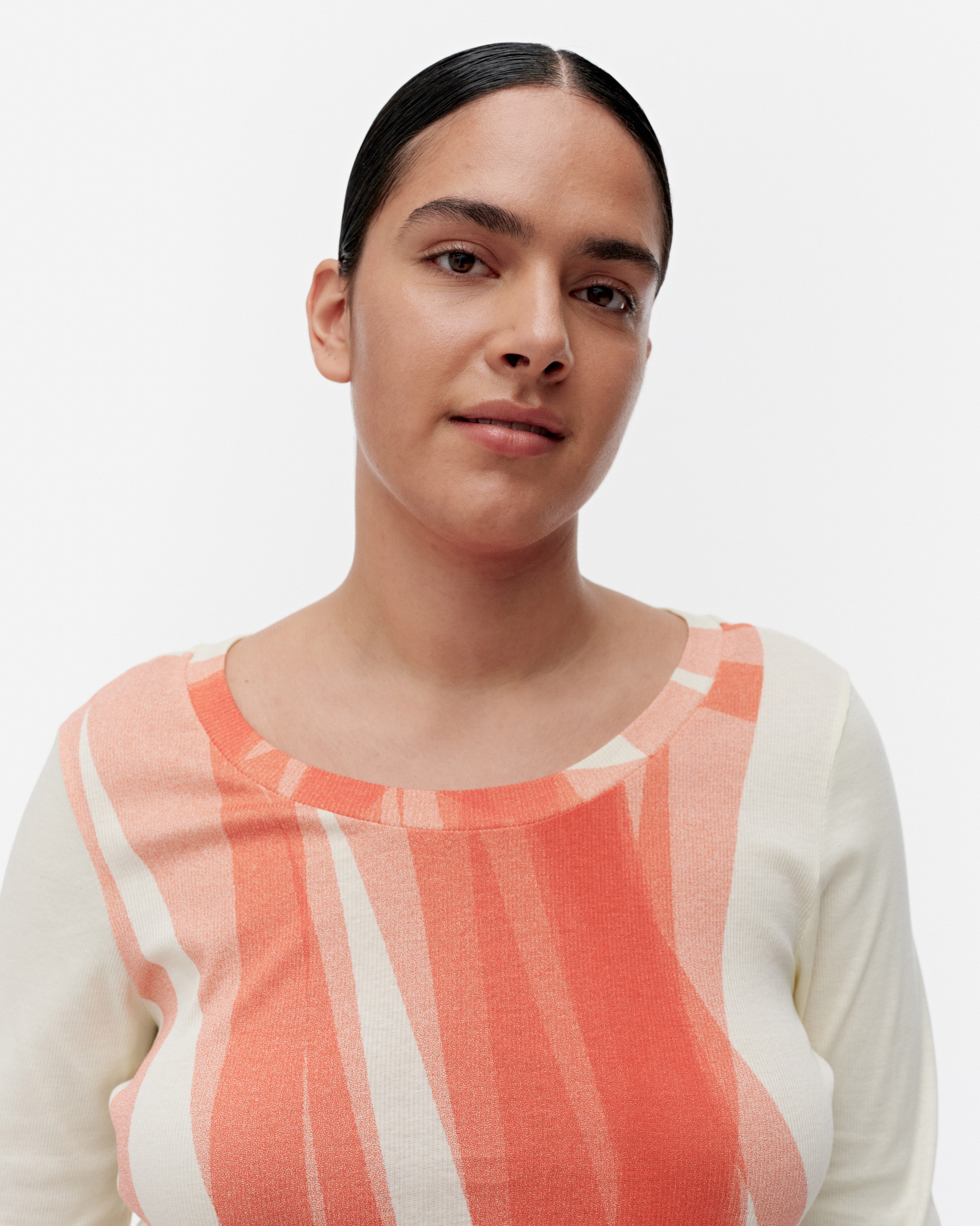 Kuulto Vire, Shirt, light yellow, orange,