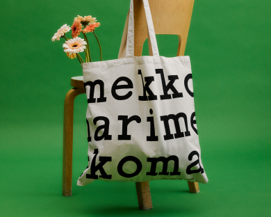 Picture of Marimekko logo tote