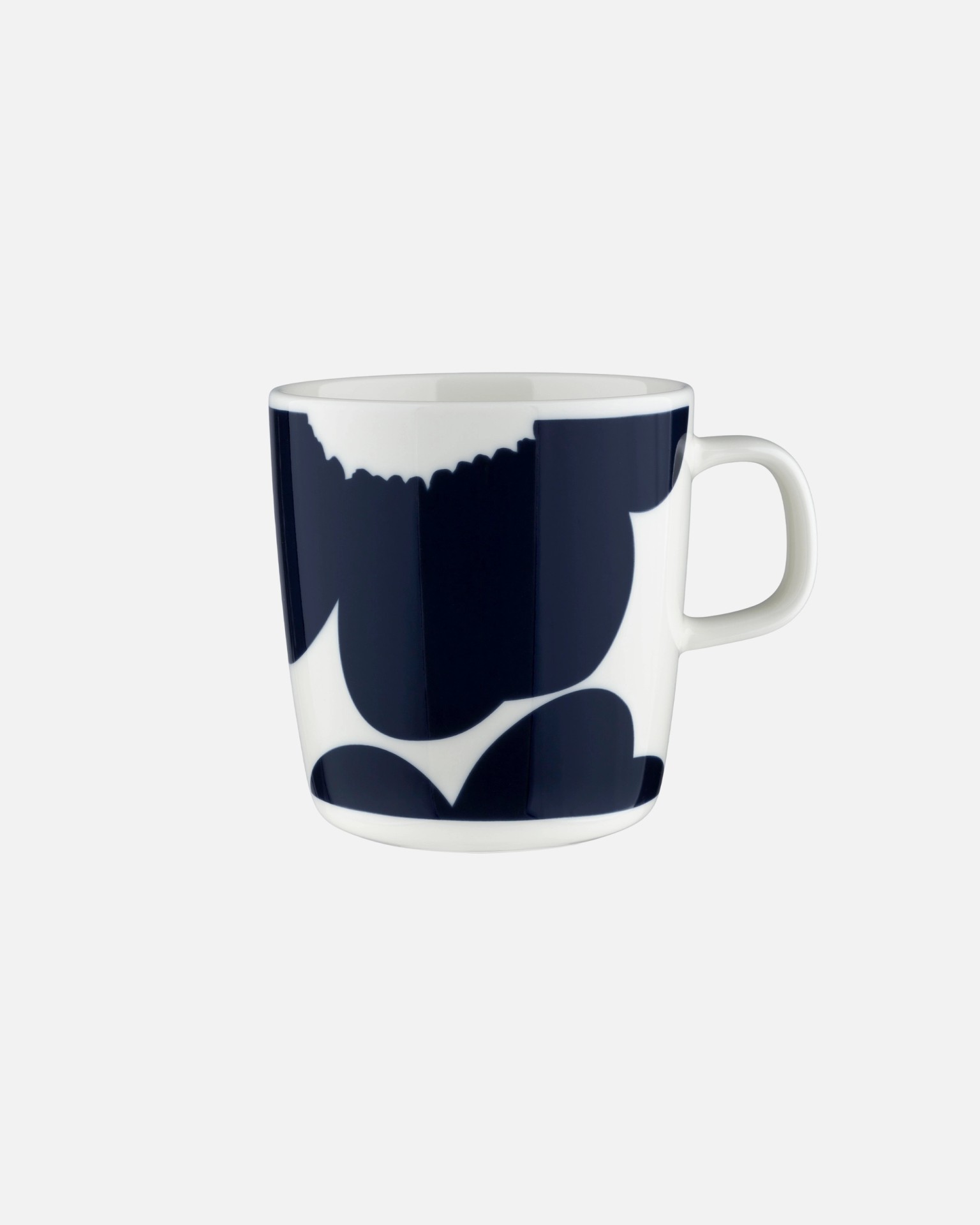 Oiva / Iso Unikko, Muki 4 dl, valkoinen, t.sininen,