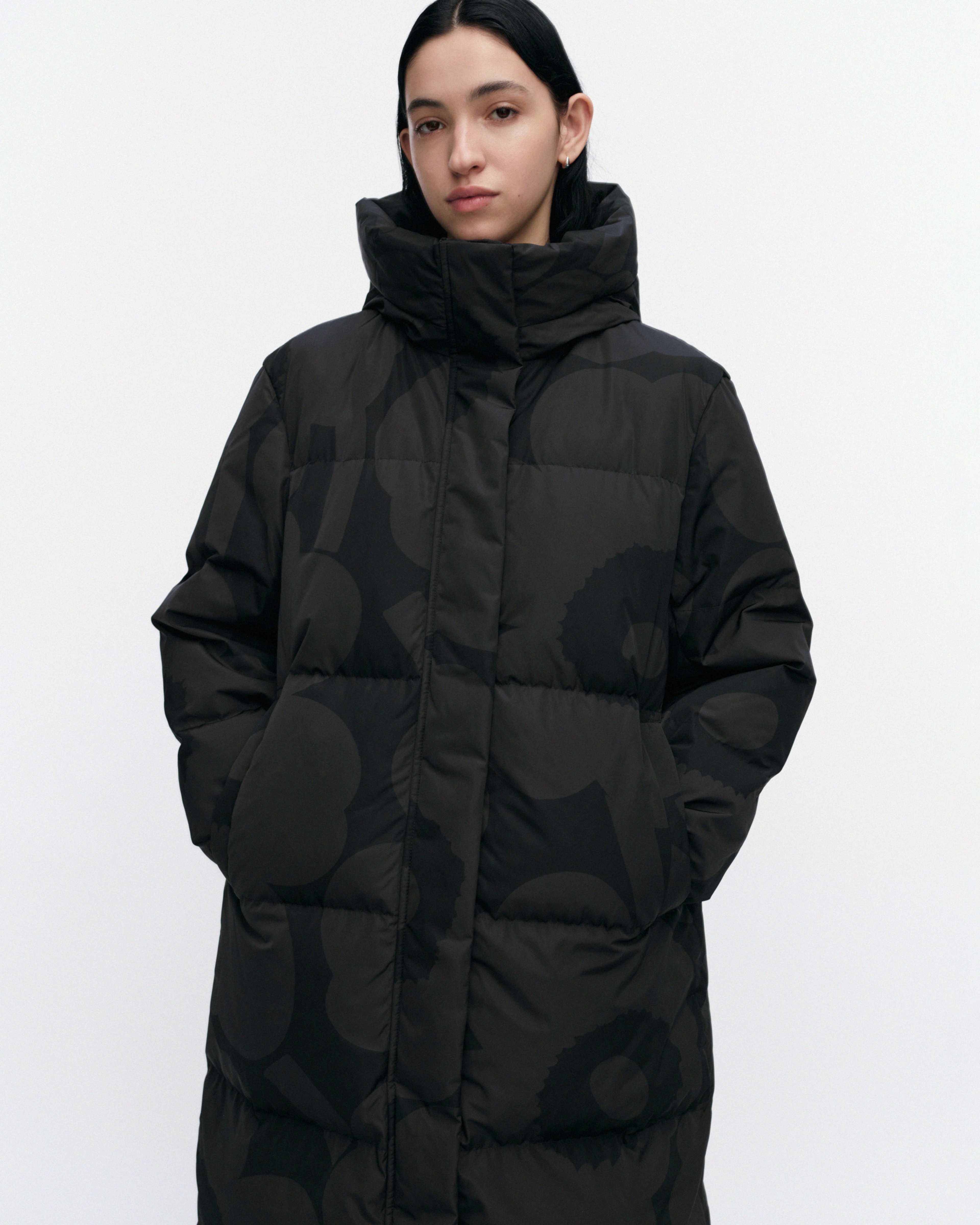 Taiottu Unikko, Coat, black, dark grey,