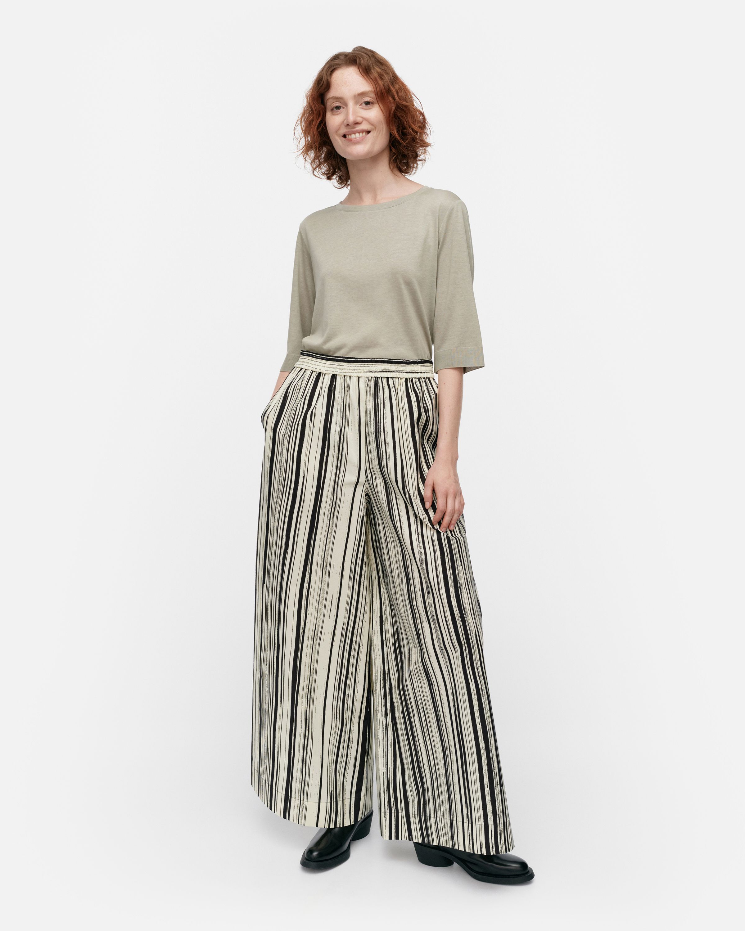 【2024AW】marimekko マリメッコ/ Oanet Siluetti パンツ 2024AW】marimekko マリメッコ/ Oanet Siluetti パンツ