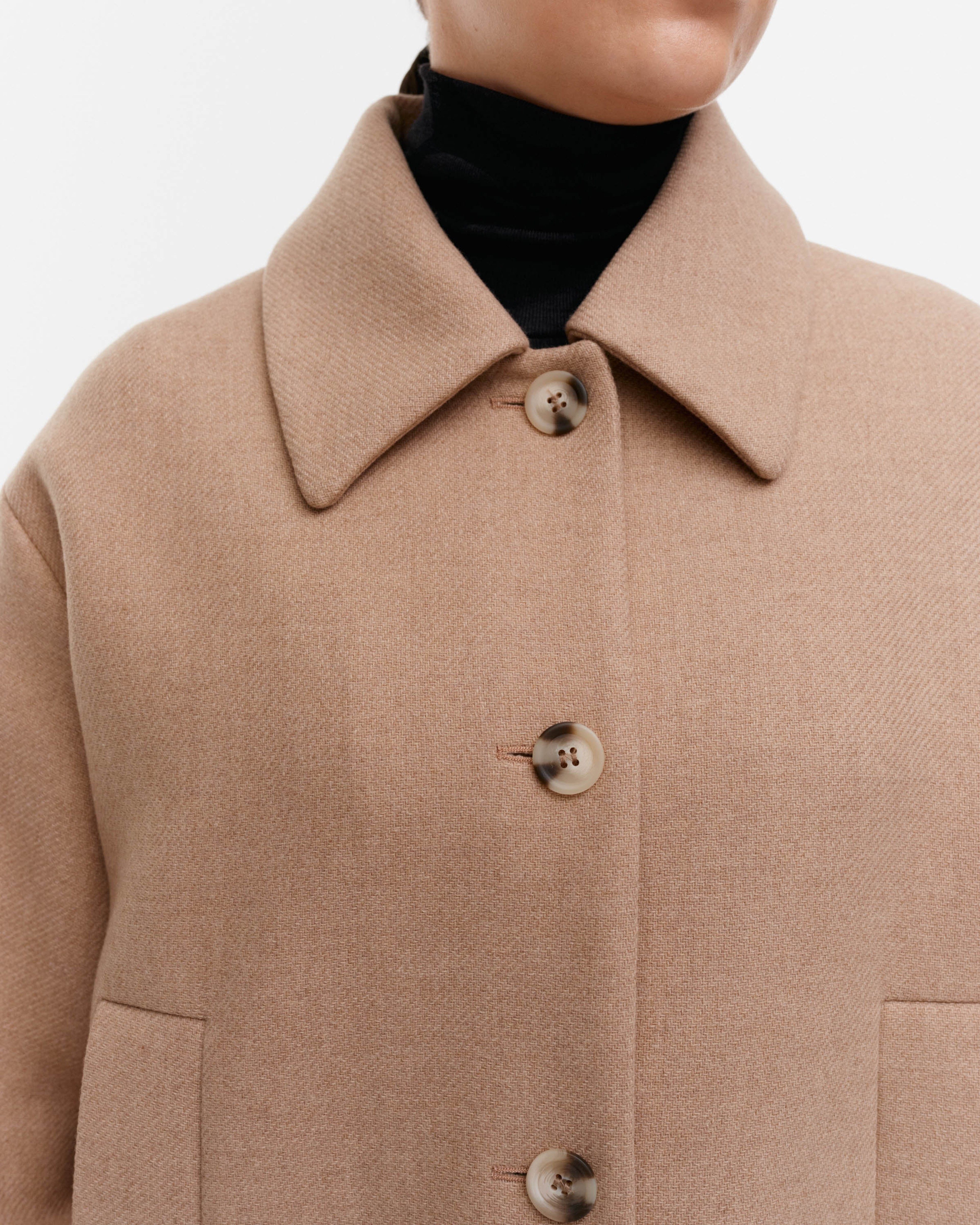 Askelma Solid Wool coat