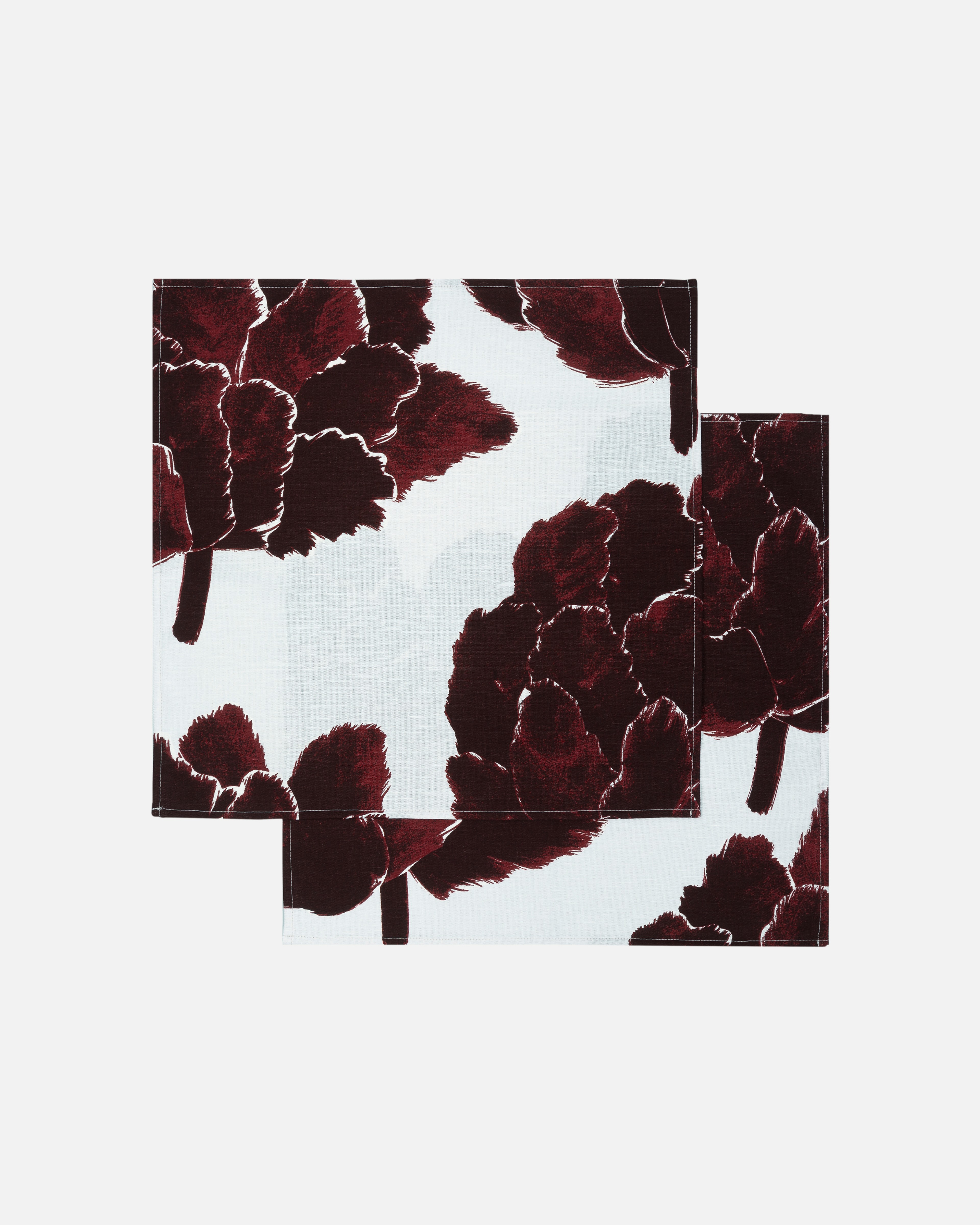 Random assortment cotton-linen napkins 2 pcs, Varying colours & patterns, random assortment,