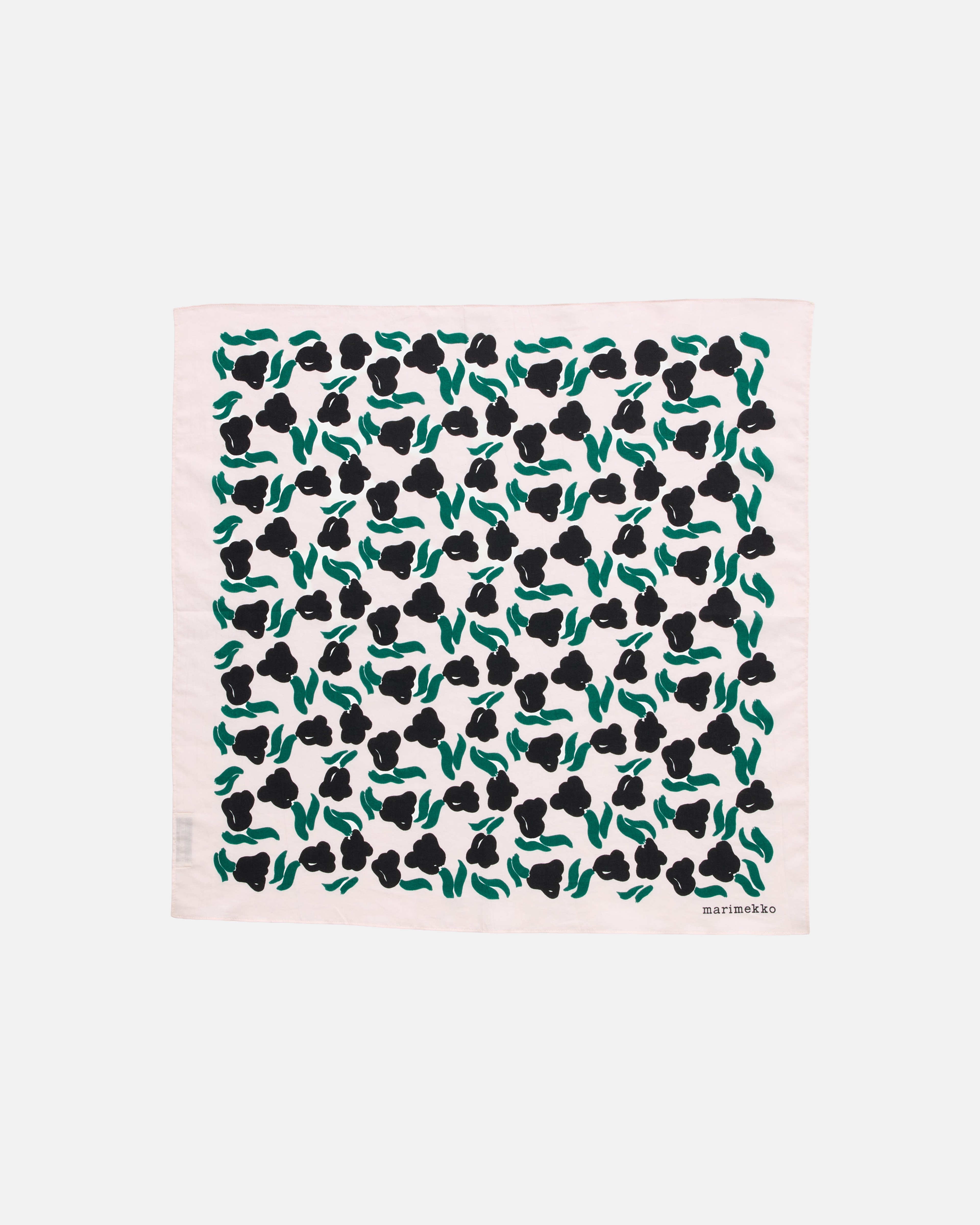 Pesofati Lemmitty, Scarf, light pink, black, dark green,