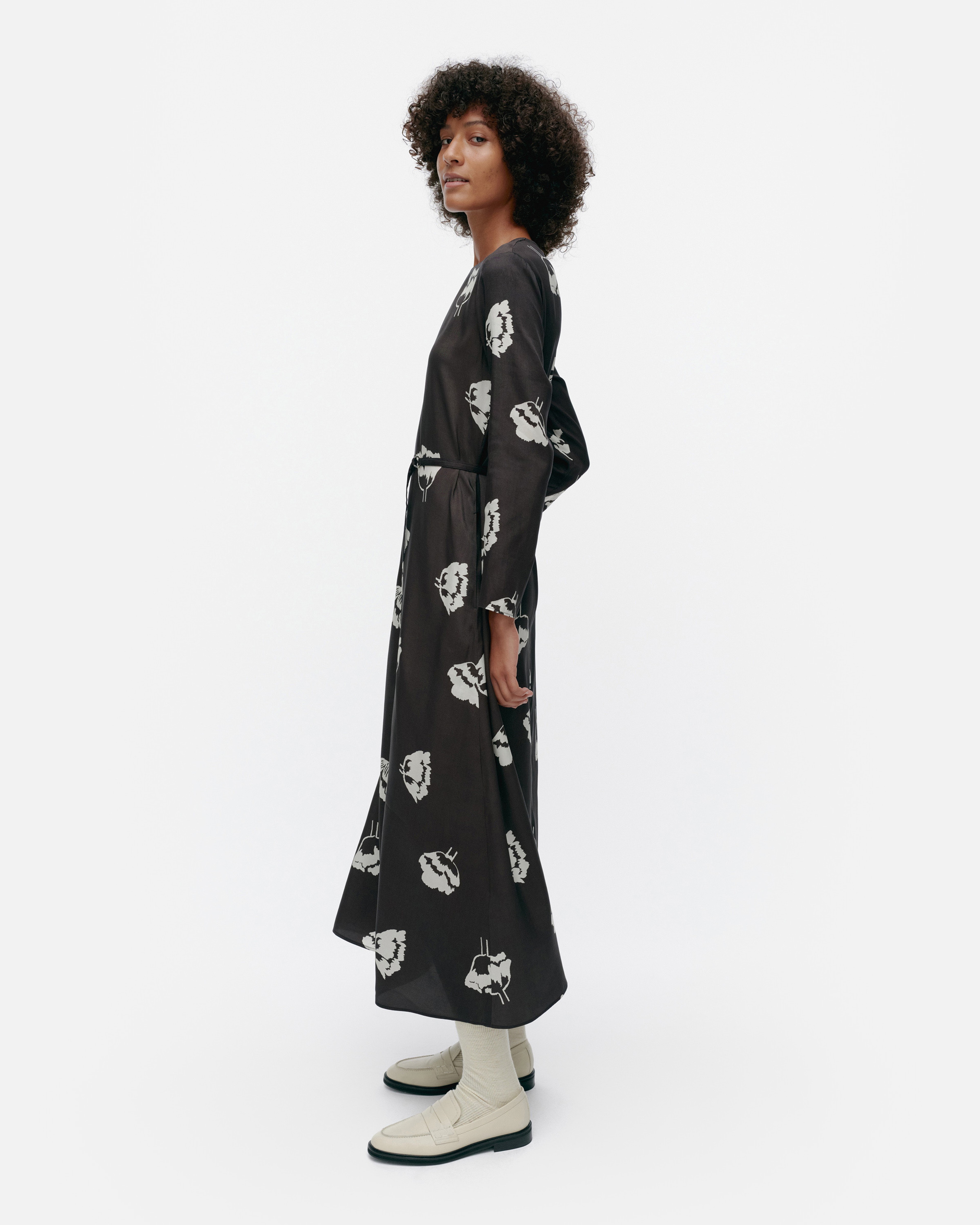 Kaverus Myski, Dress, black, off white,