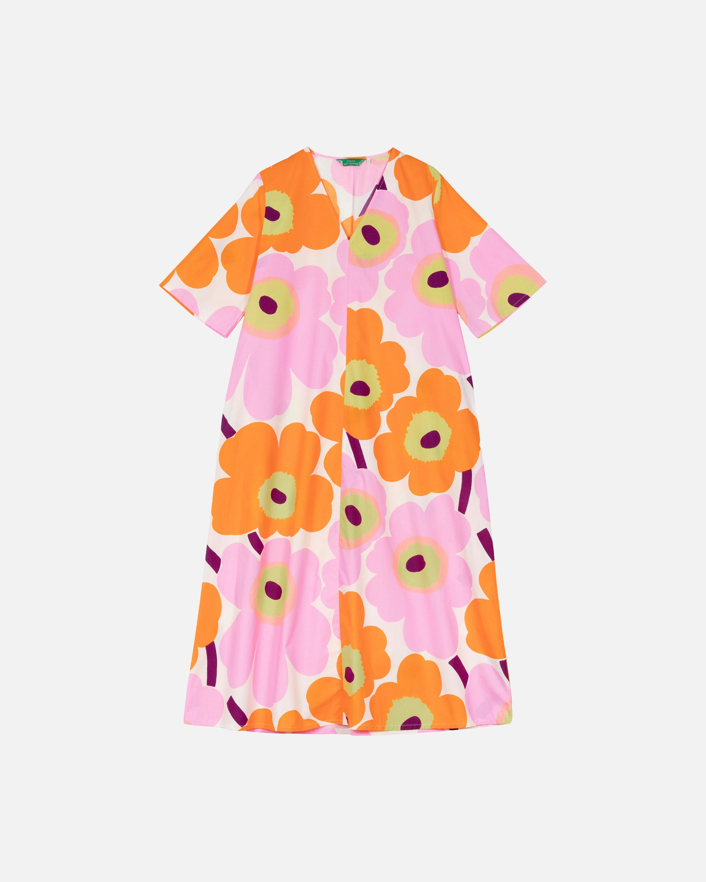 Kellotus Unikko Cotton twill dress | Marimekko