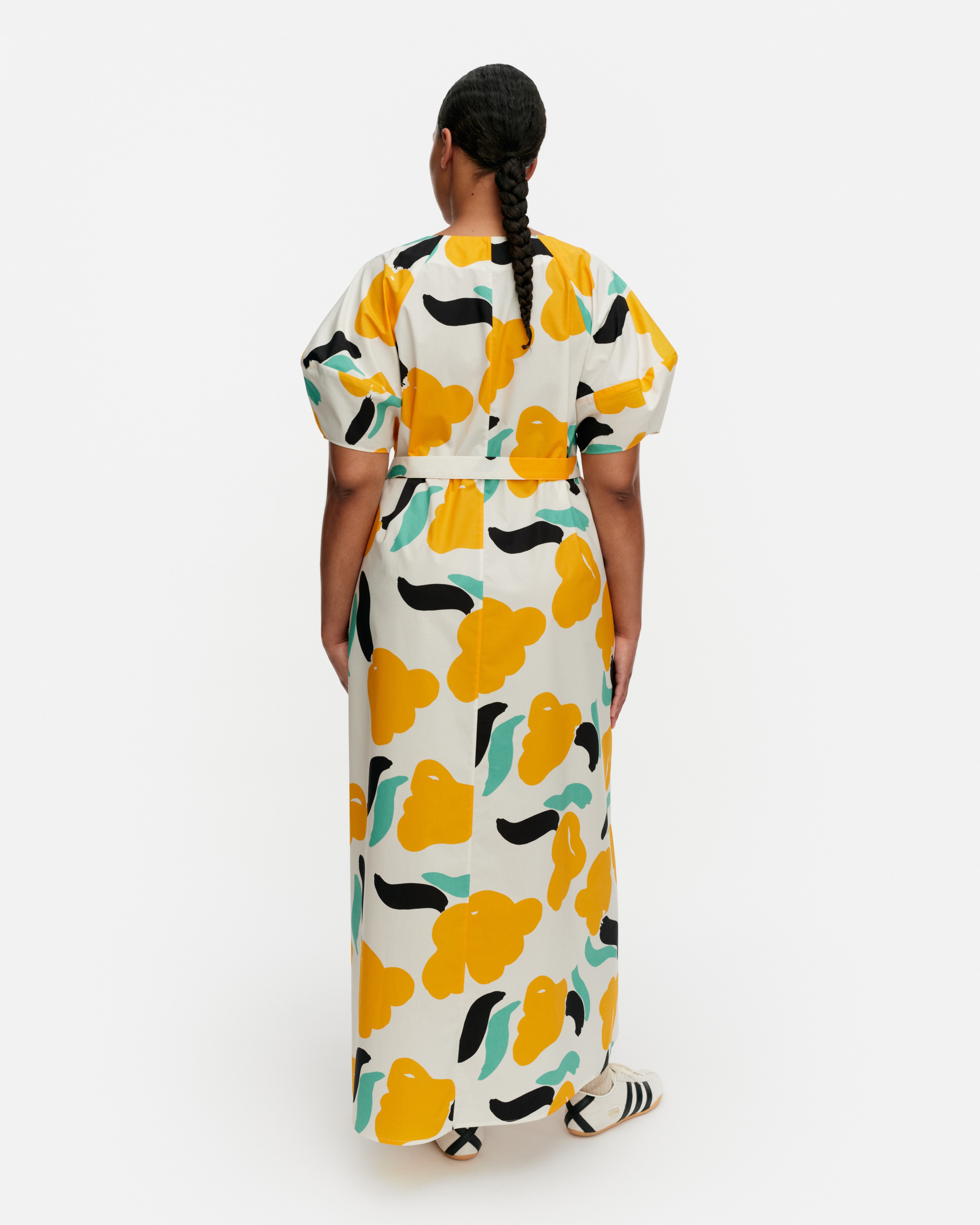 Taivut Lemmitty, Dress, white, orange, green,