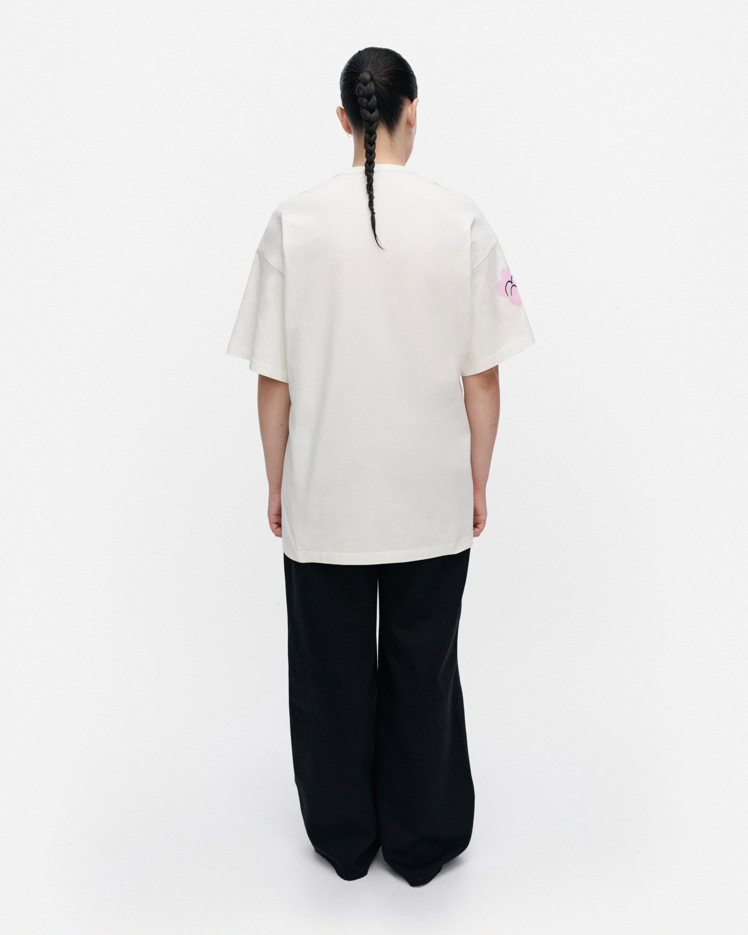 Puhua Kukasta Kukkaan Placement T-shirt | Marimekko