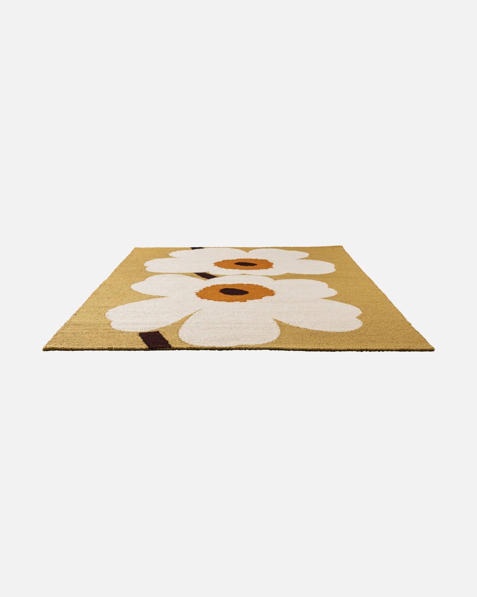 Unikko Outdoor, Rug 140 x 200 cm, caramel, off white,warm orange,