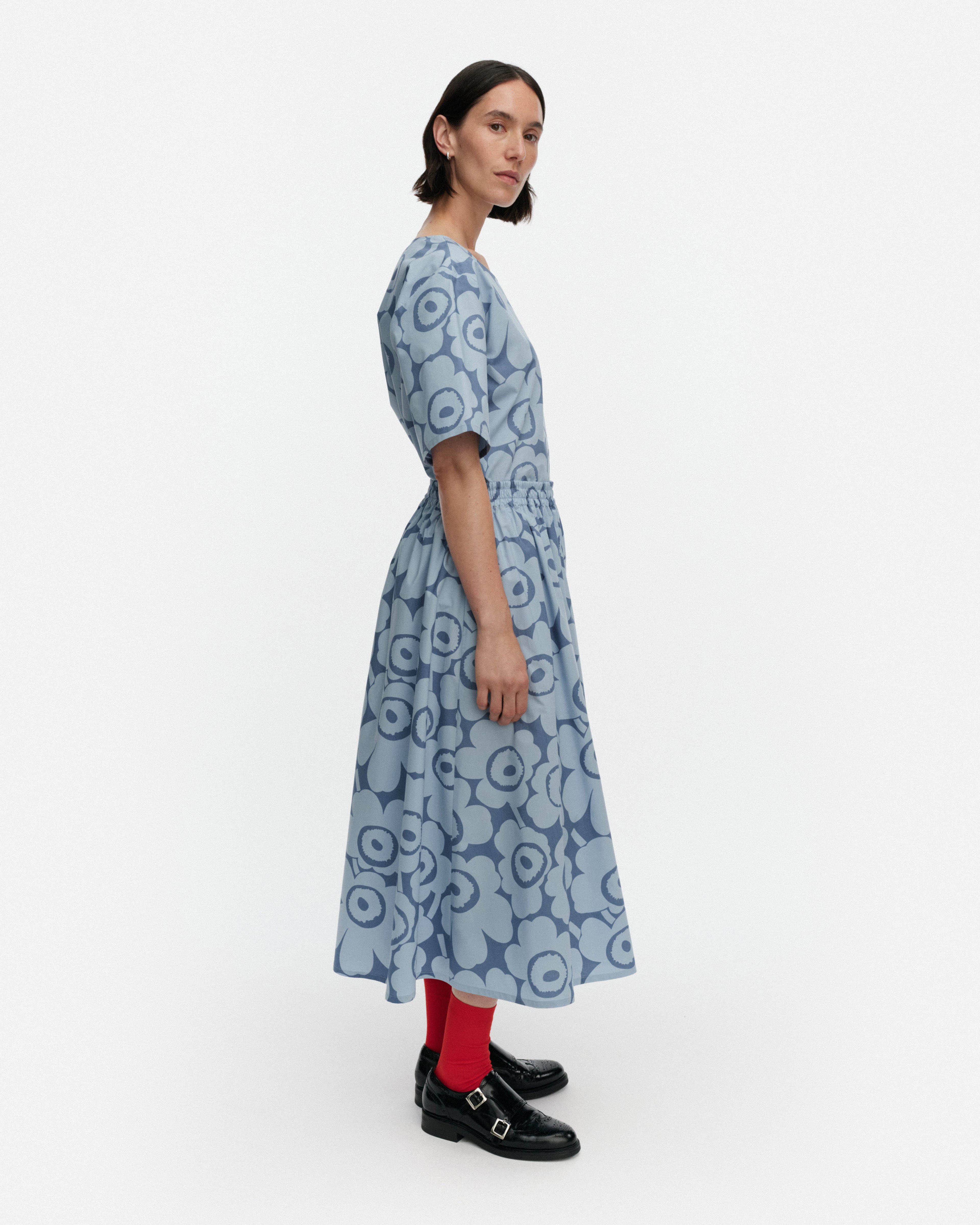 Ae Garrel Unikko, Skirt, blue, light blue,