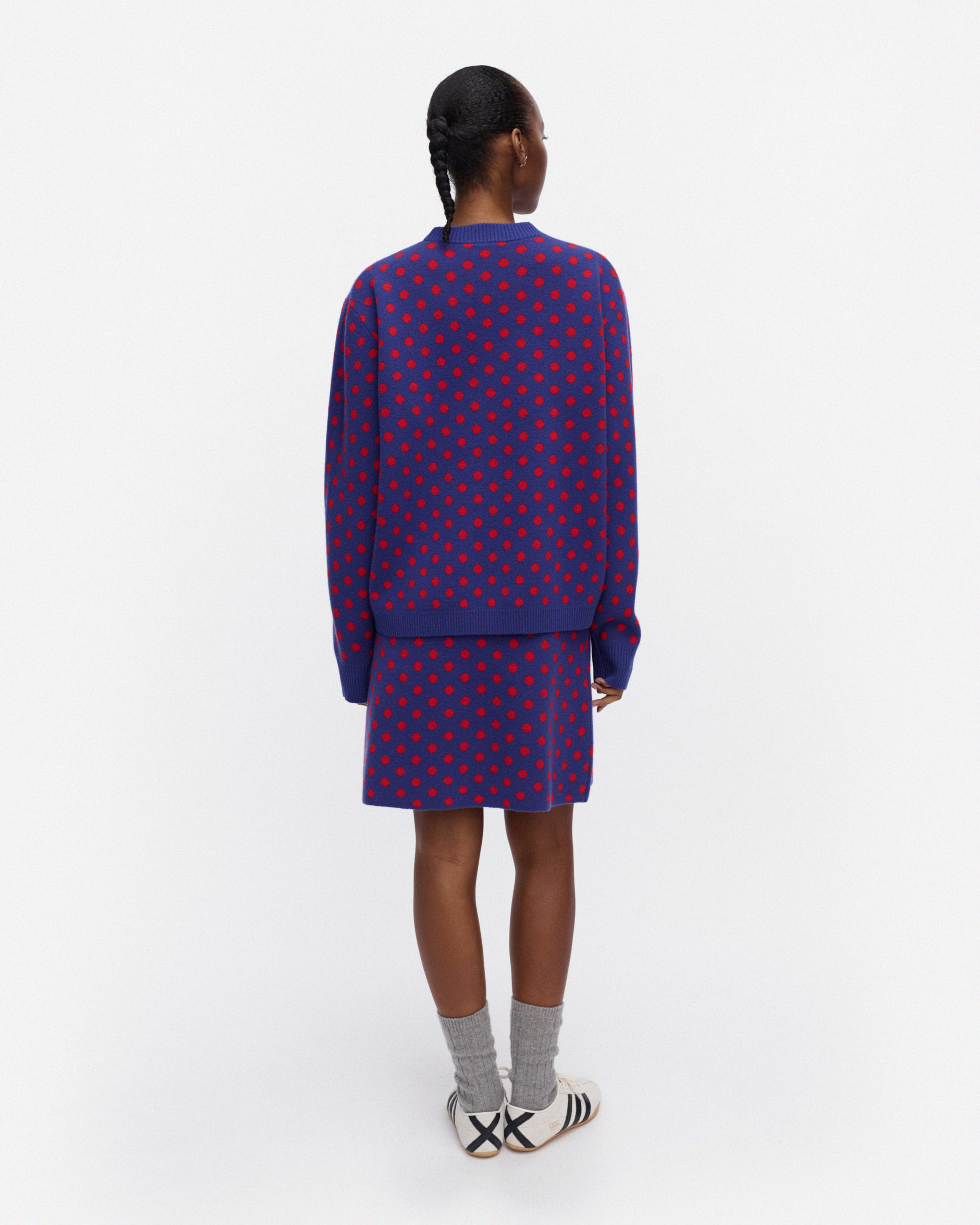 Rws Koillis Pallo, Kioski knitted skirt, blue, red,