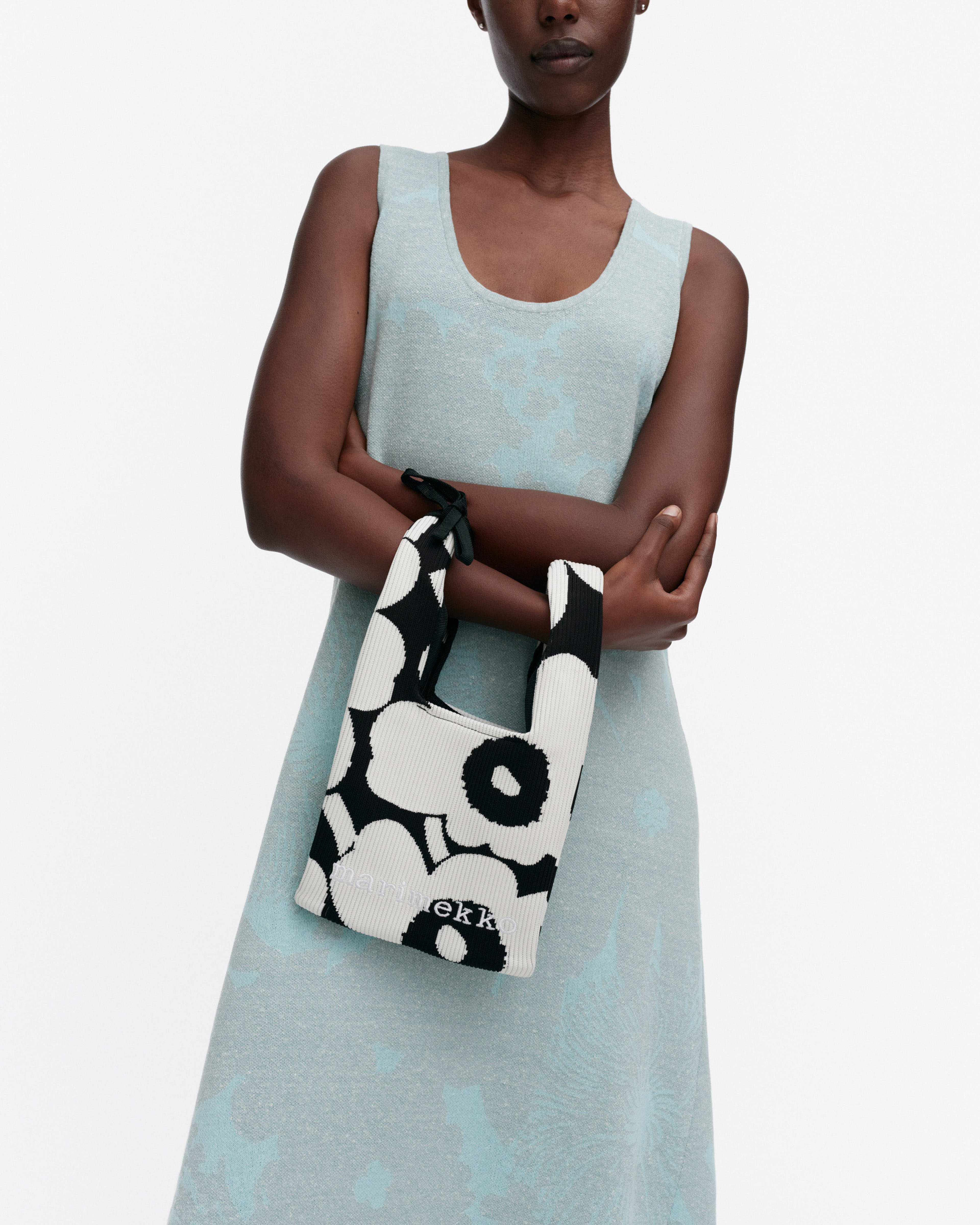 Knitted Mini Tote Unikko Shoulder bag
