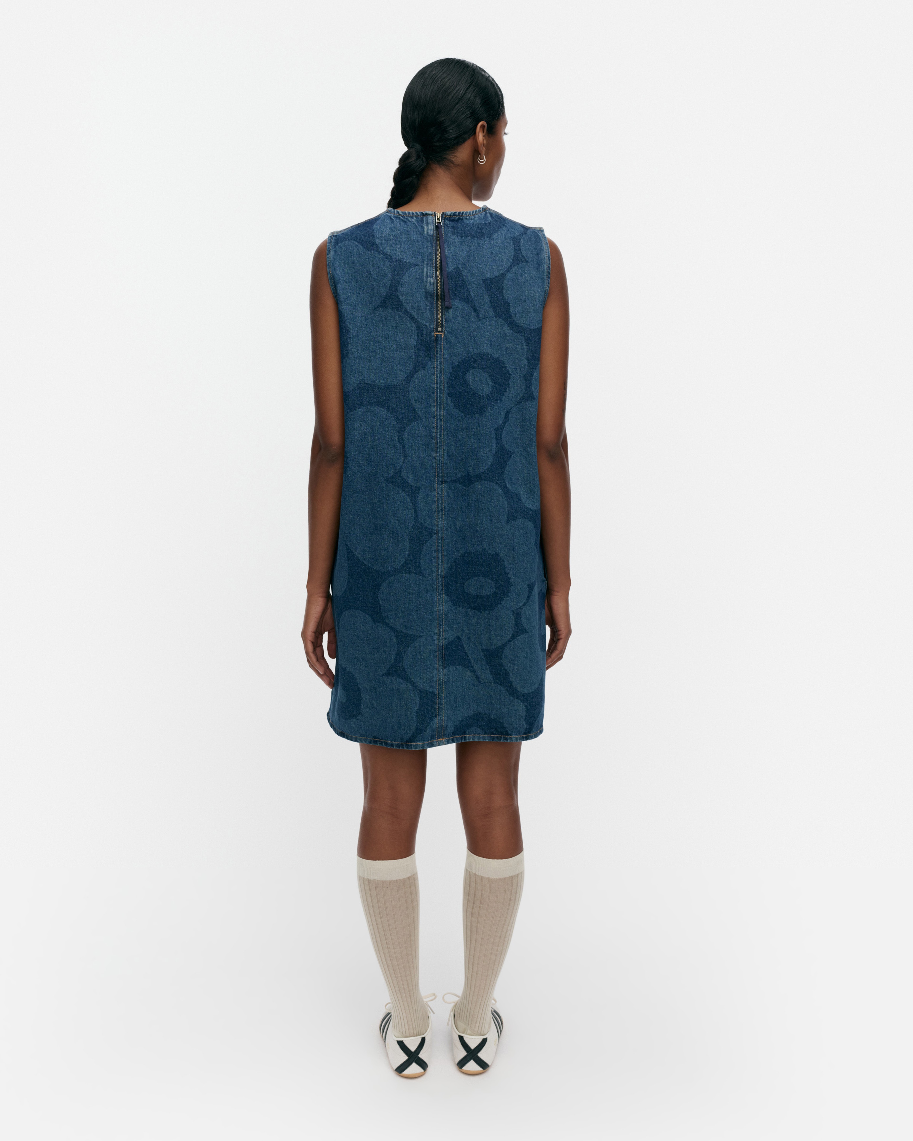 Maridenim Somasti Unikko, Denim dress, mid indigo,