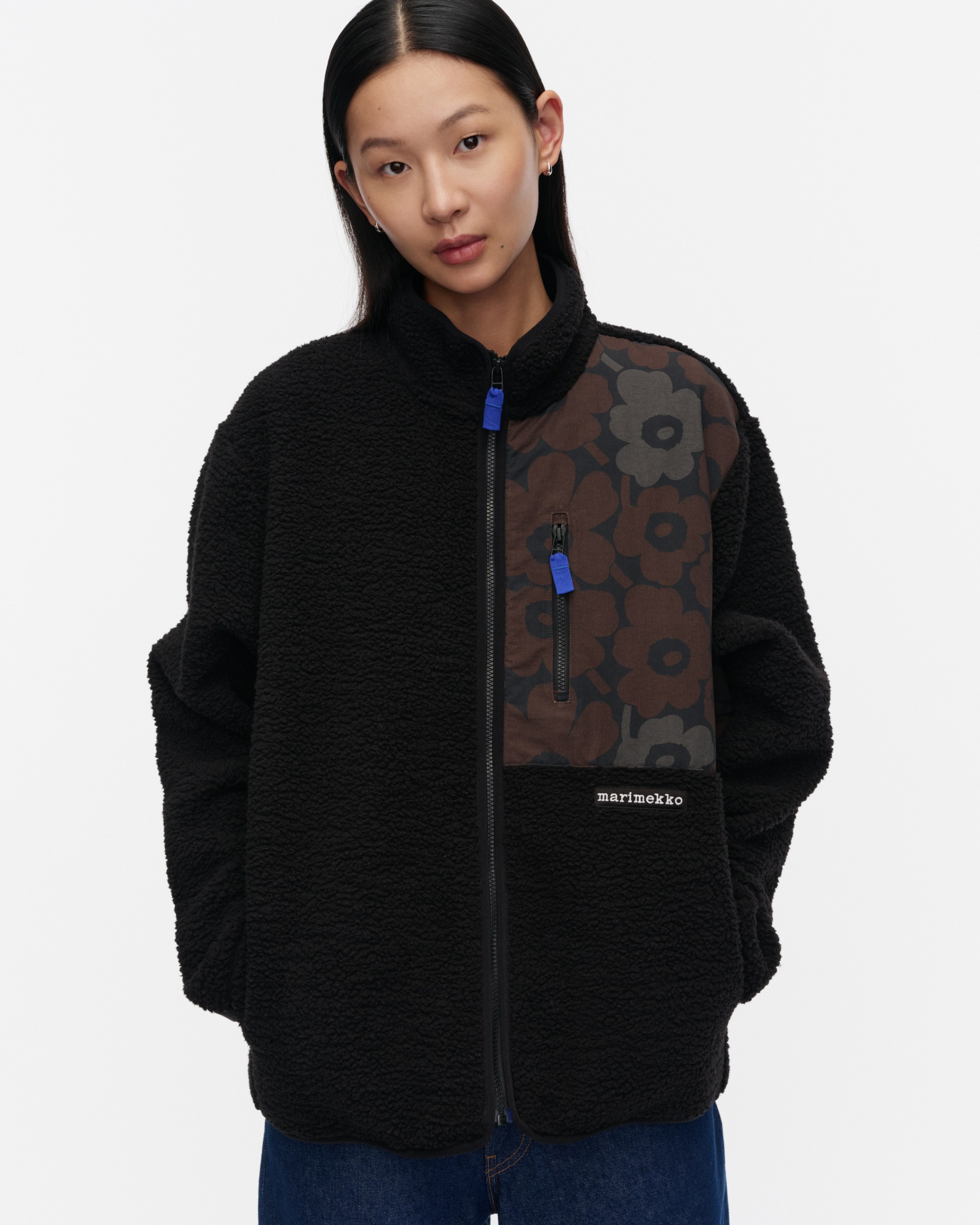 Vaellus Mini Unikko, Kioski coat, black, dark brown, grey,