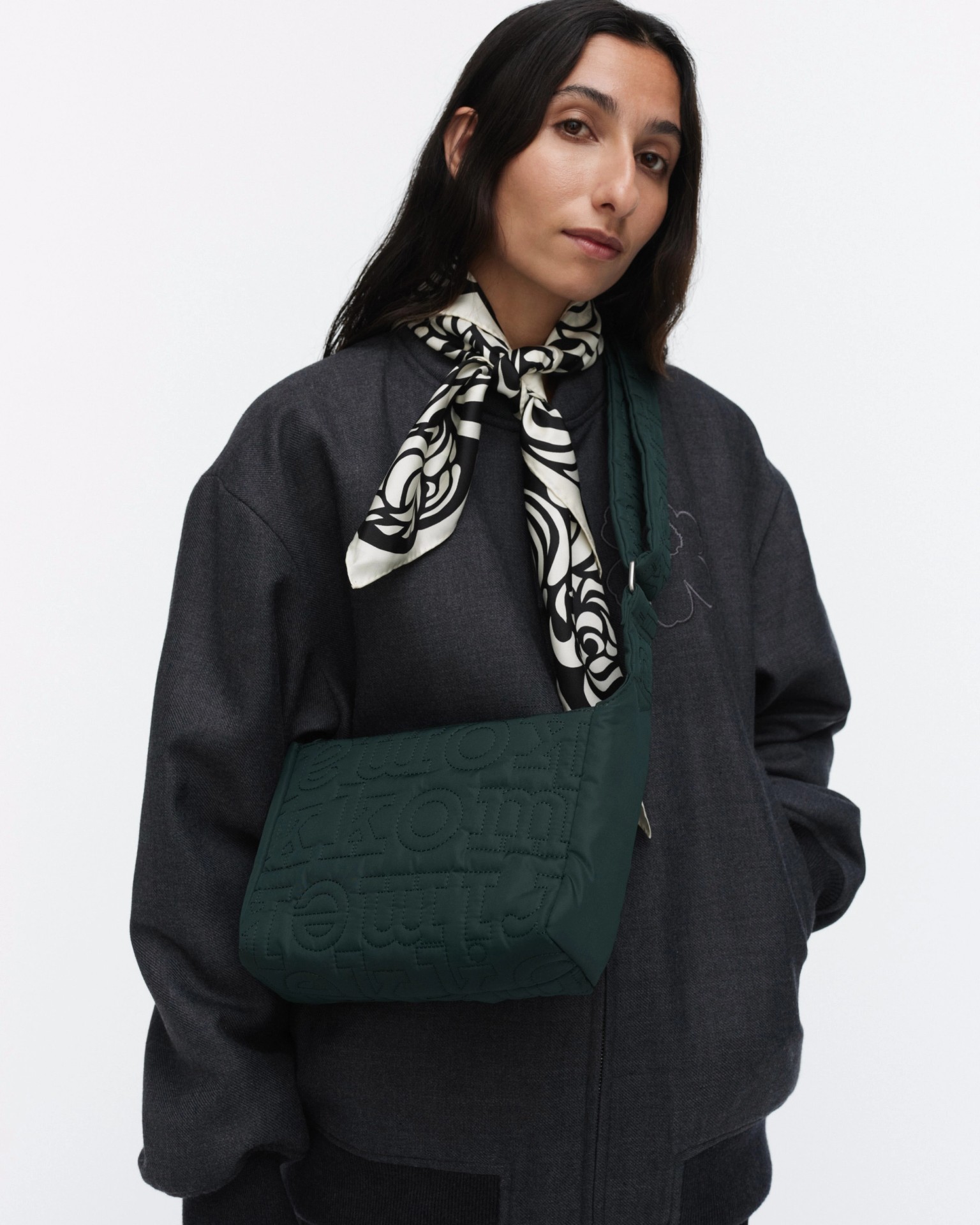 Joy Crossbody S Logo, Shoulder bag, dark green,