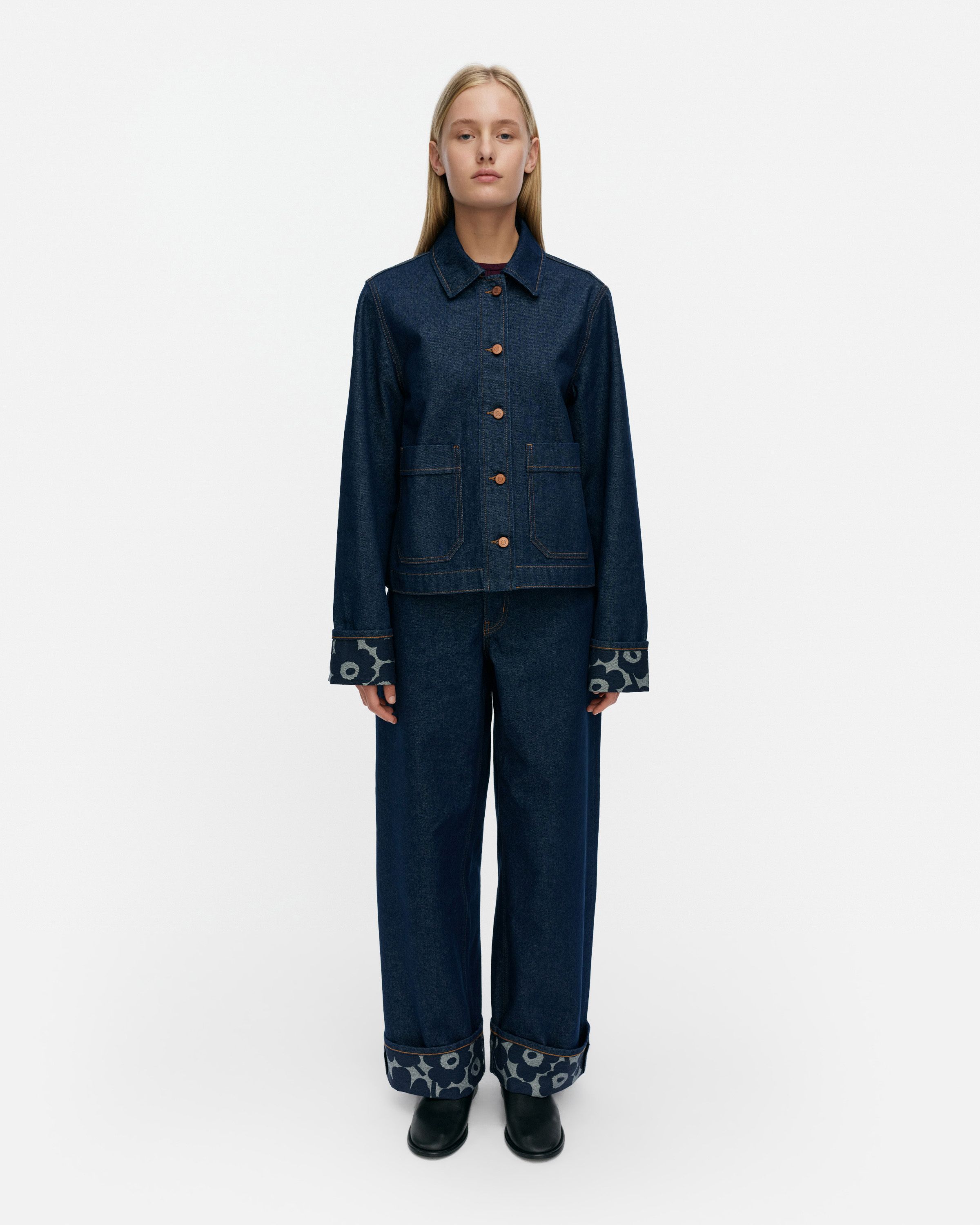 Puisto Unikko Top rose, dark rose | Marimekko