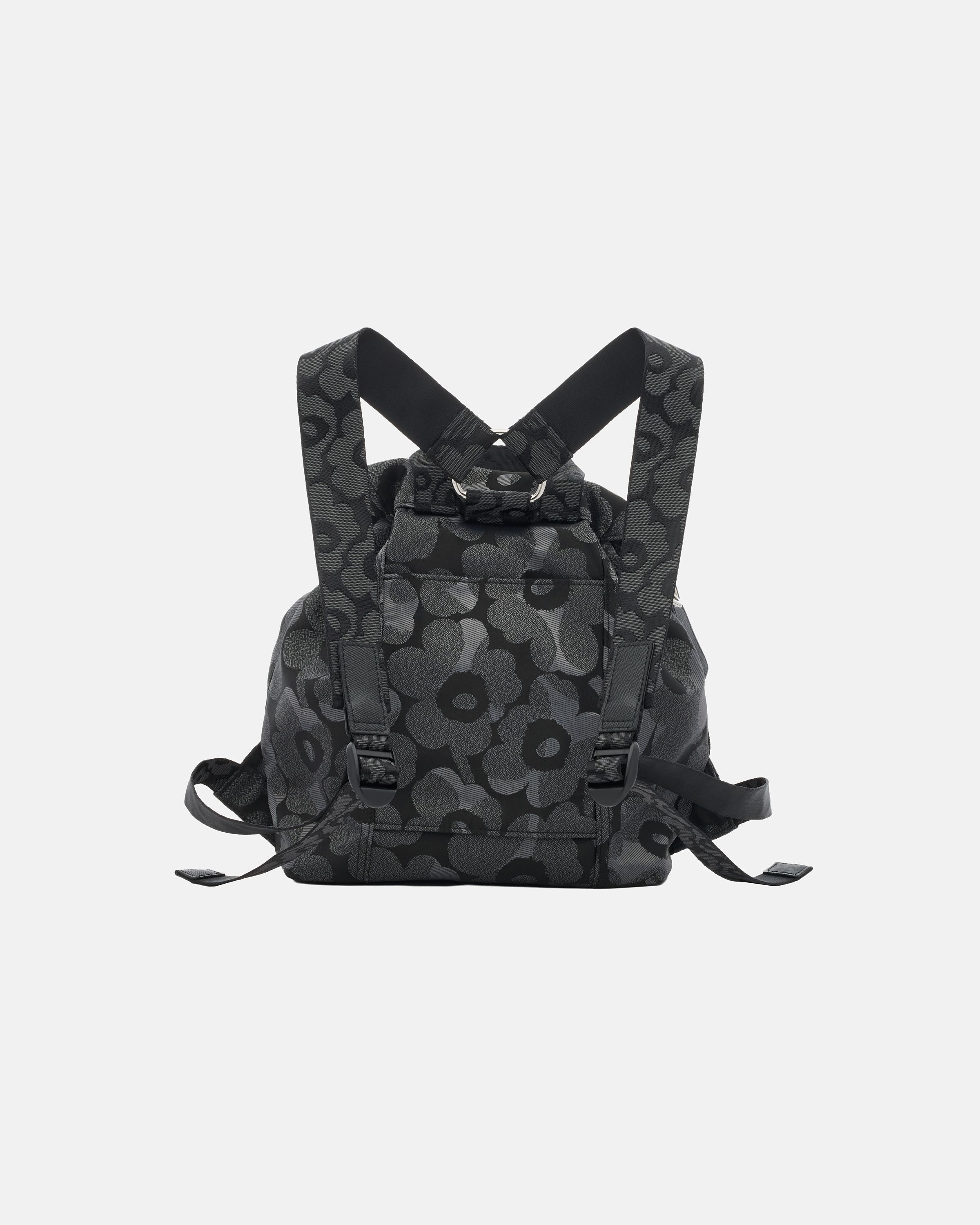 Everything Backpack M Unikko Bag grey, dark grey | Marimekko