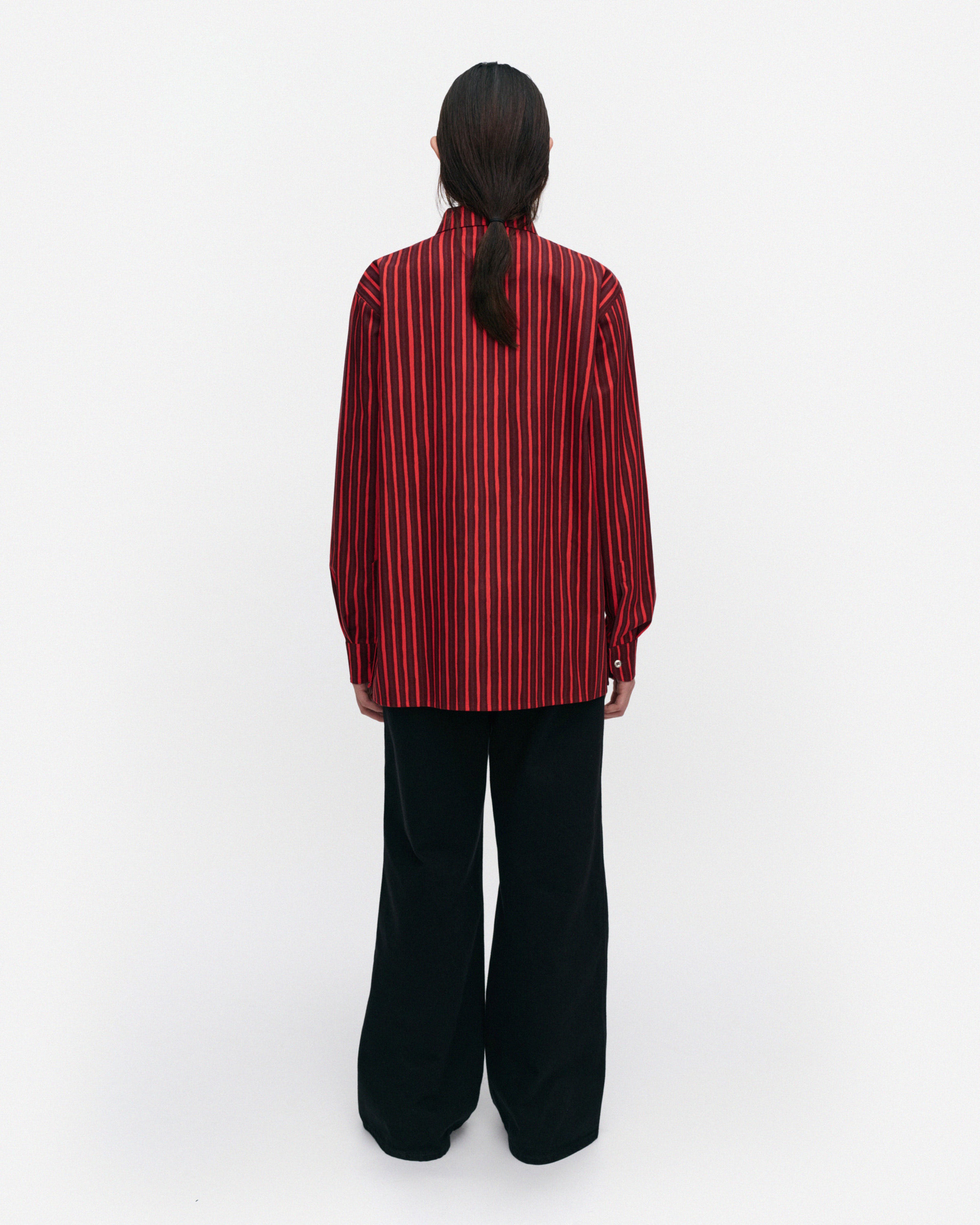 Jokapoika, Kioski cotton shirt, wine red, red,