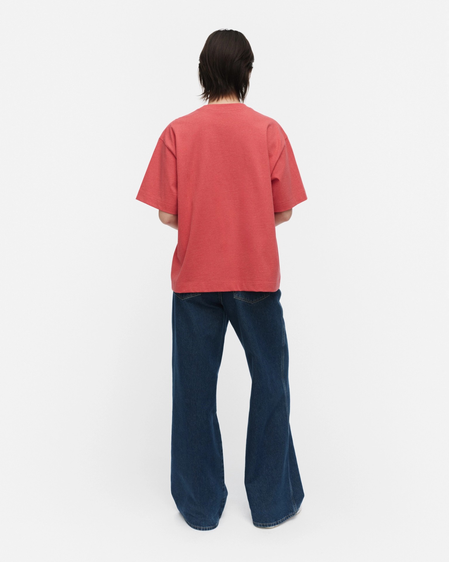 Risut Vihkiruusu Placement, Kioski t-shirt, red, light pink, dark purple,