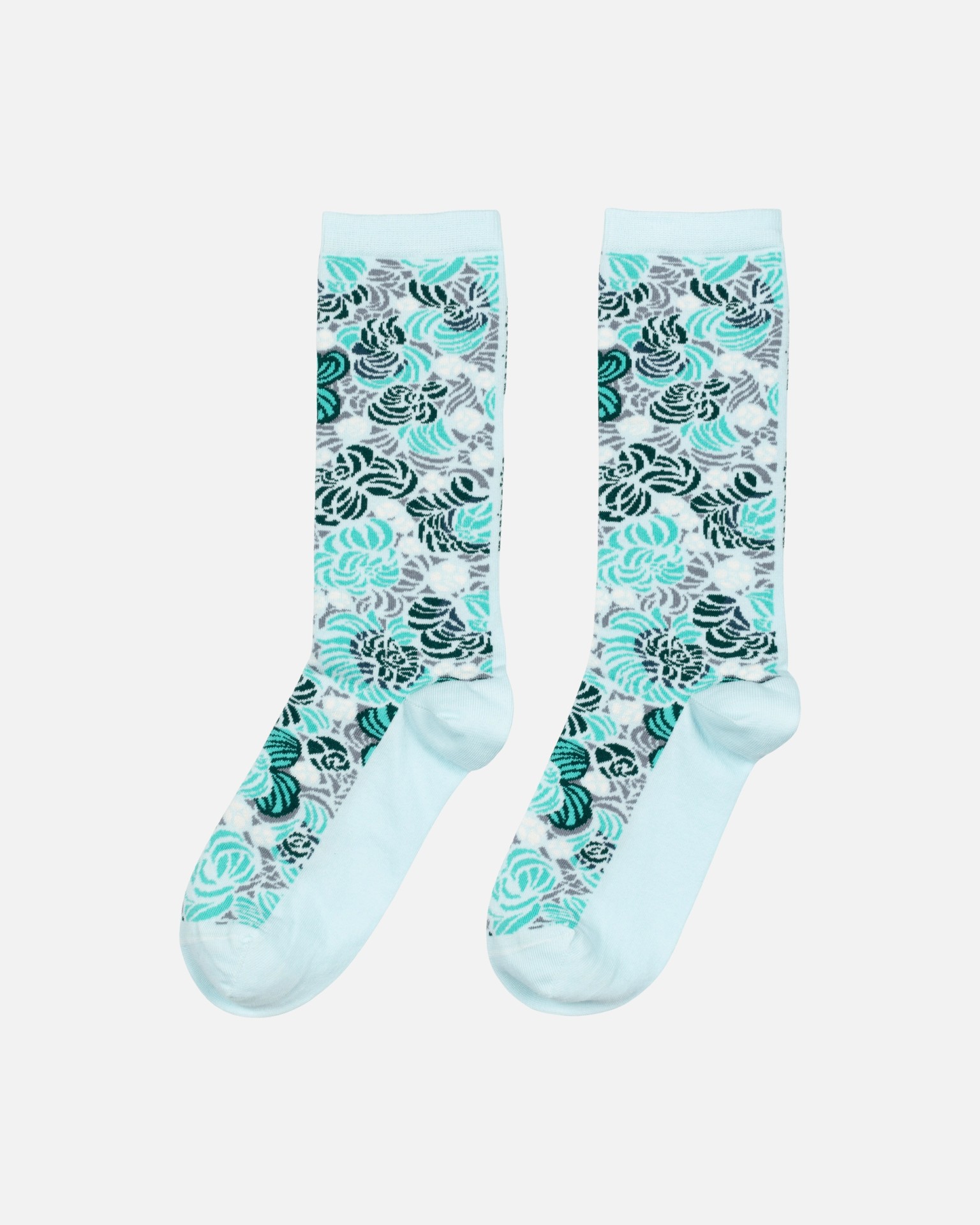Pinnat Torstai, Socks, turquoise, green, grey,