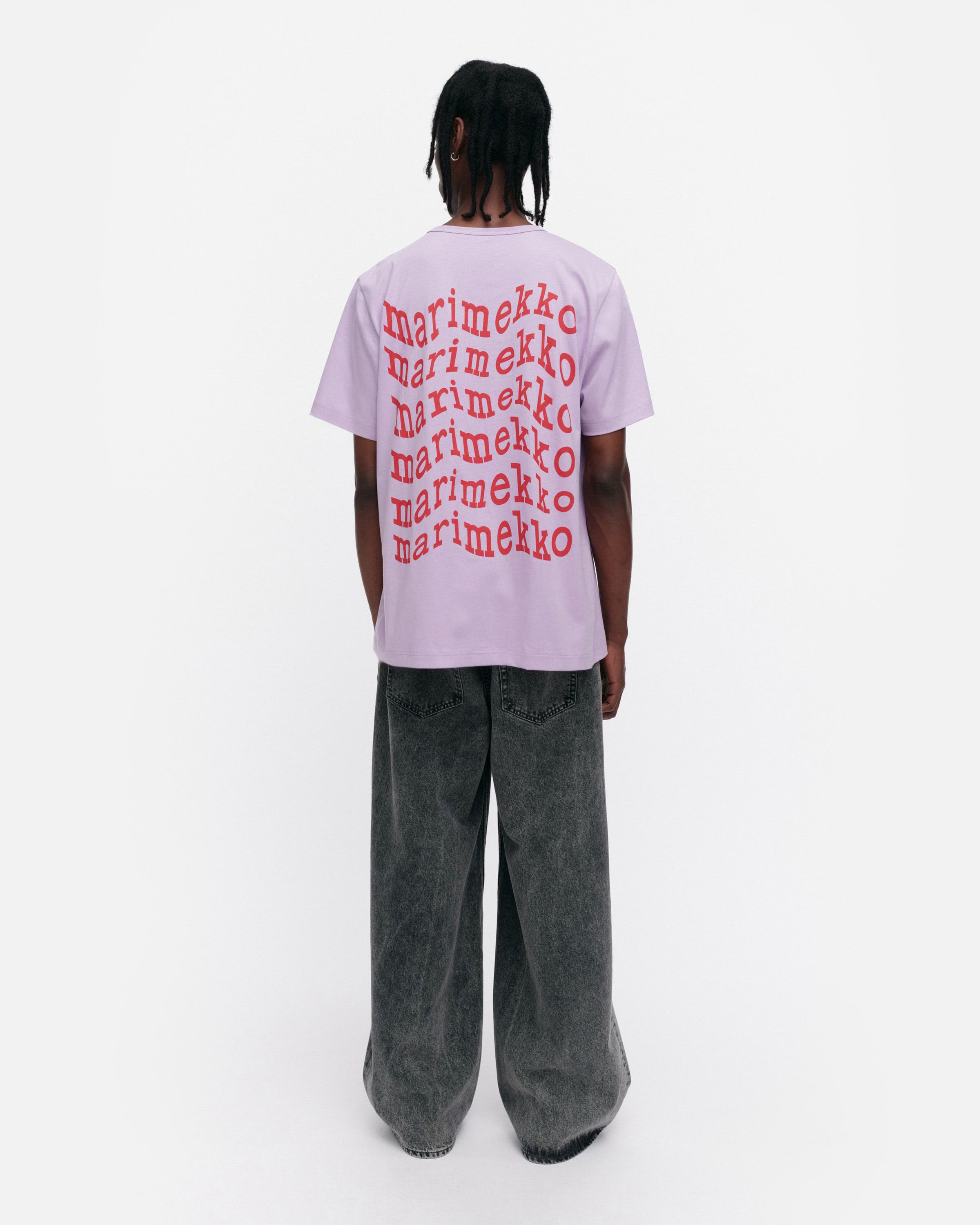 marimekko マリメッコ /Teesi Unikko Placement Kioski パーカー Runoja Unikko Placement Kioski hoodie | Marimekko