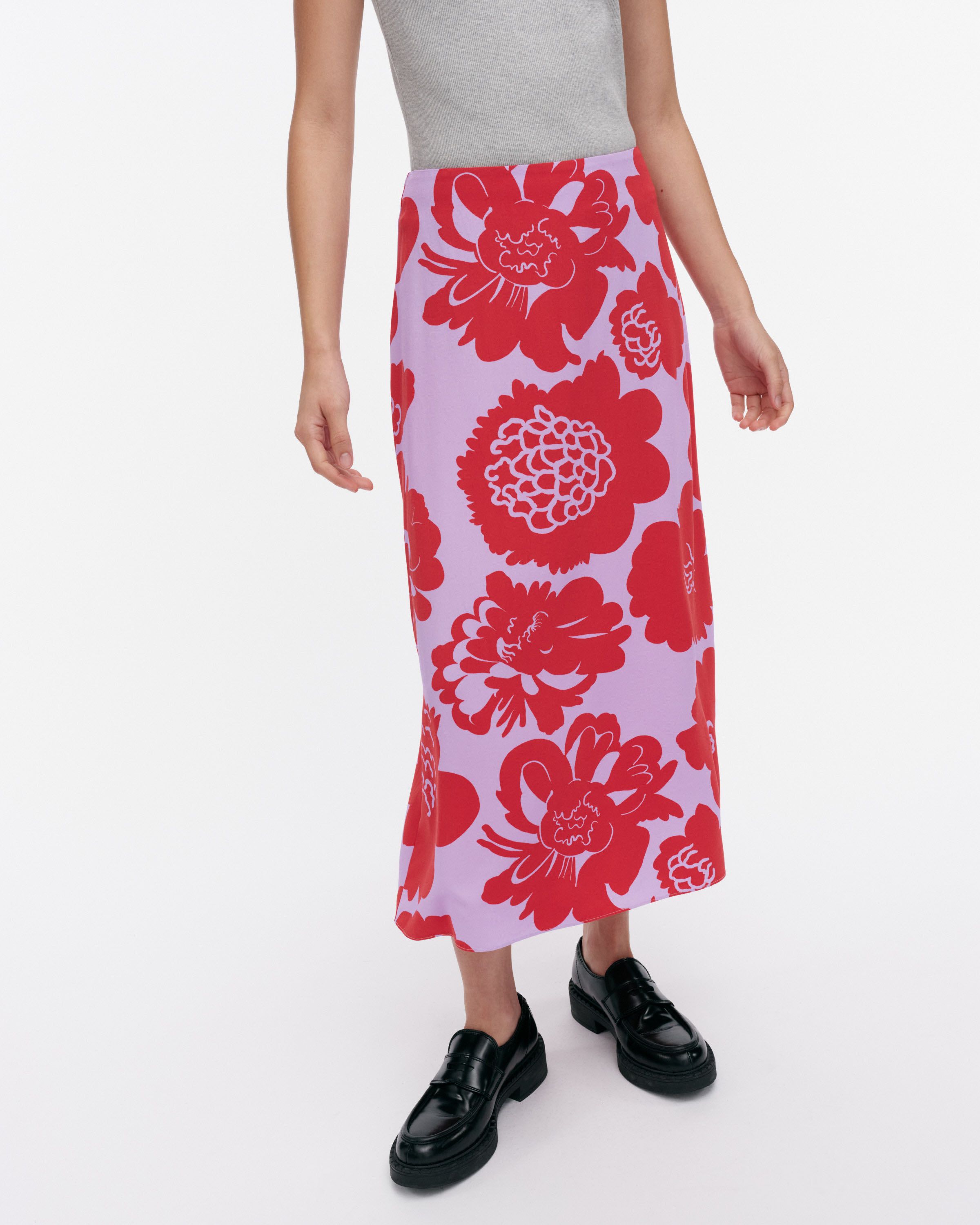 【2025AW】marimekko マリメッコ/ Korkeat Pioni スカート Korkeat Pioni Skirt | Marimekko