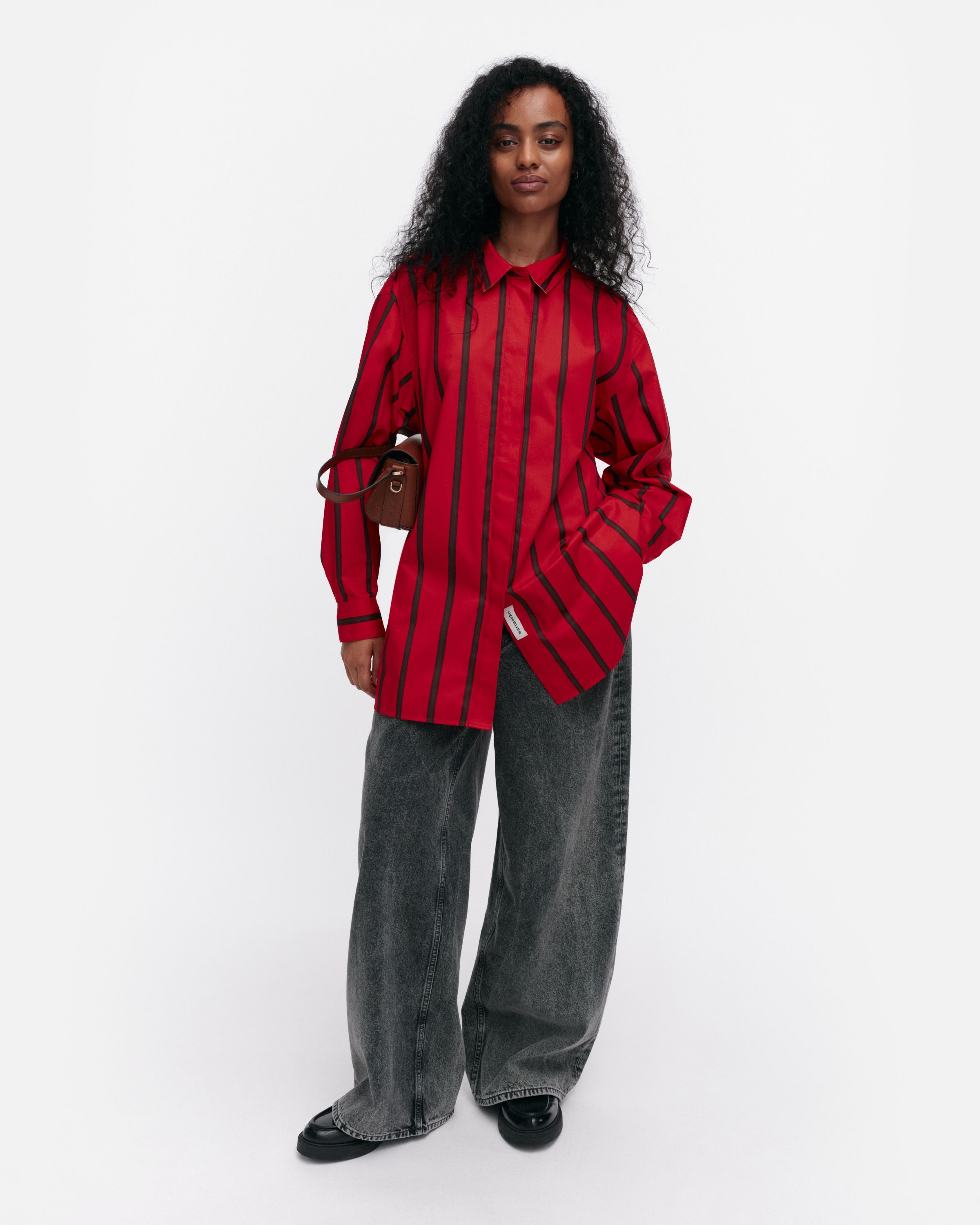 Ruoste Puhveli shirt | Marimekko
