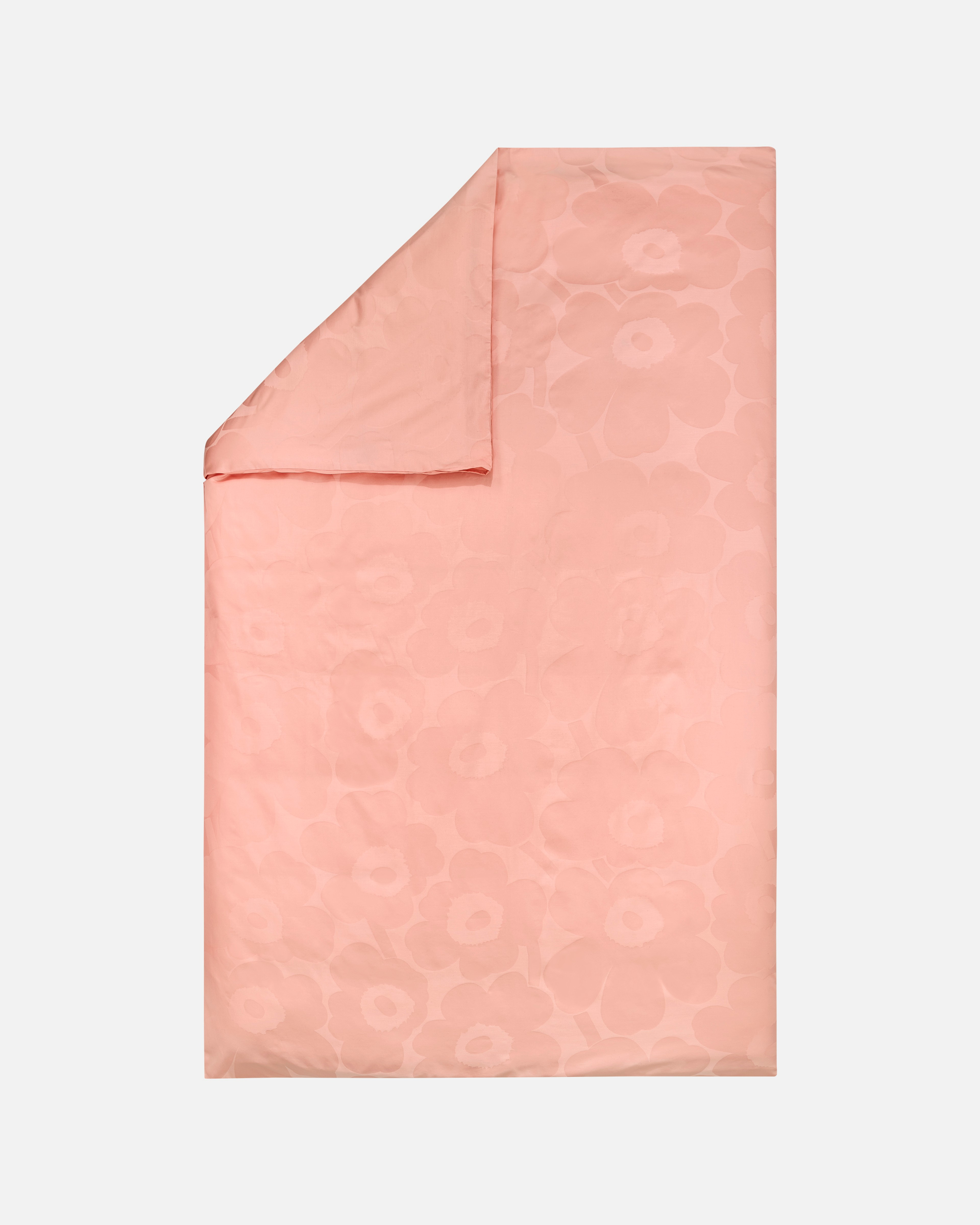 Unikko, Duvet cover 150 x 210 cm, pink, powder,